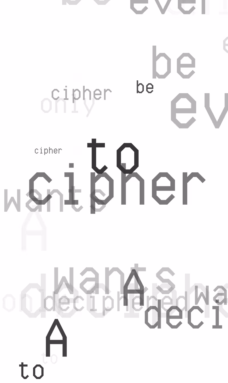 CRYPTIC POEMS #119 | AOLS #604