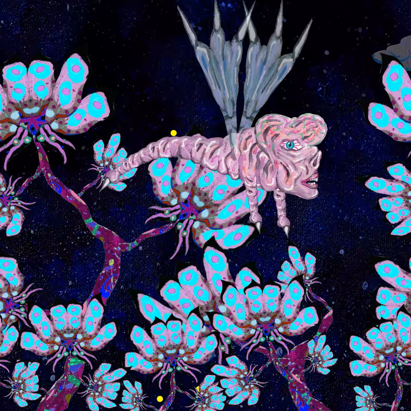Fireflies and Flower Gardens #69