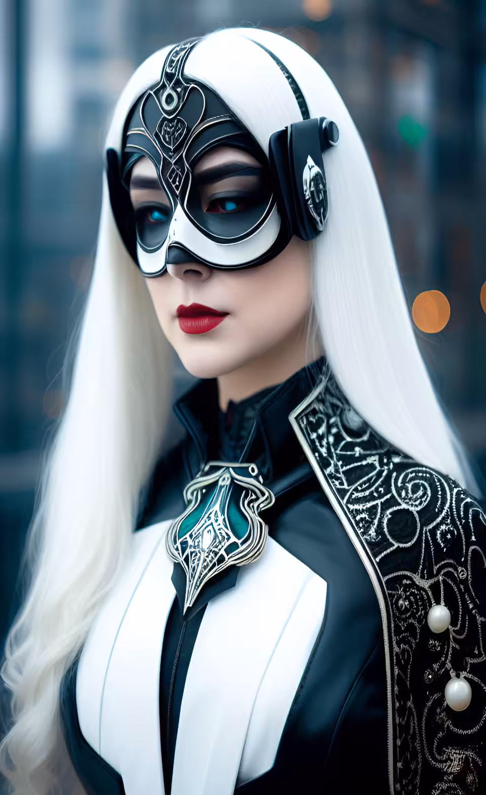 Fashion art gallery: Black and White style #66