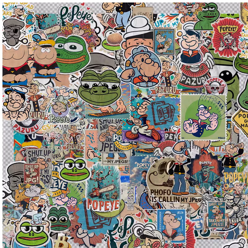 Sticker addict: PEPEYE #20