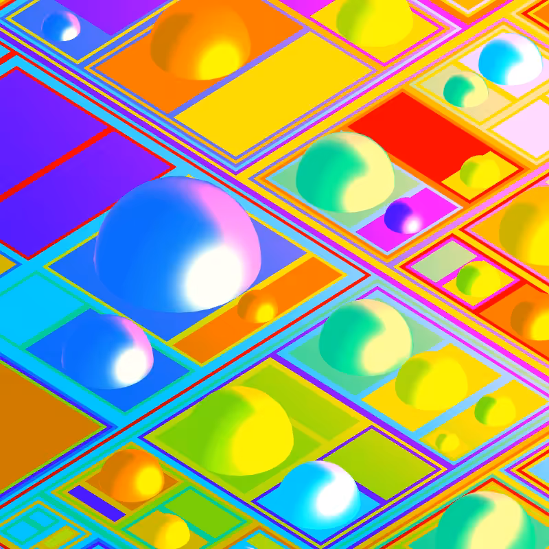 Geometric city #163