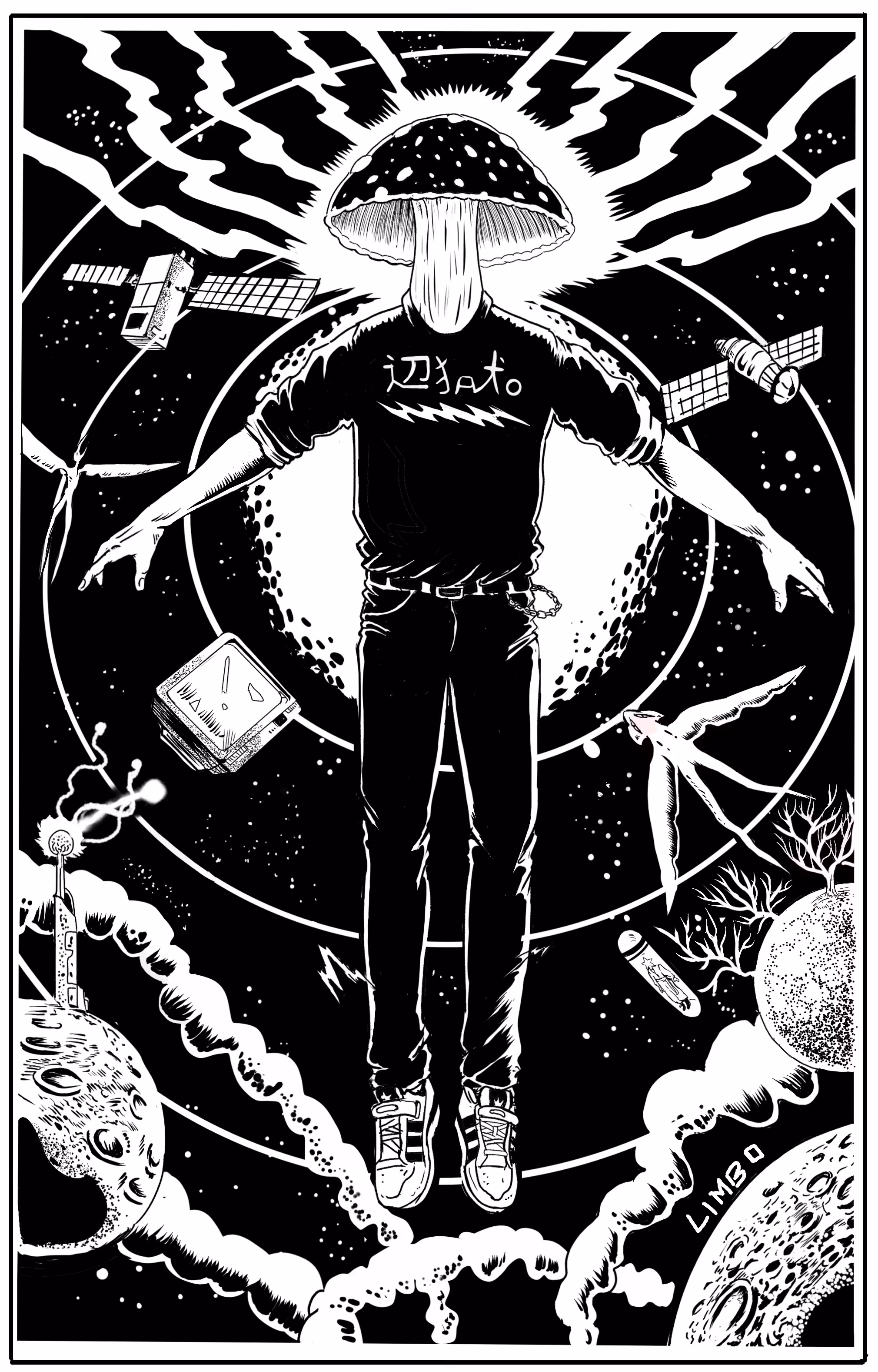 Bad Trippin' At Metaverse's Gates ( White Silver Special Edition )