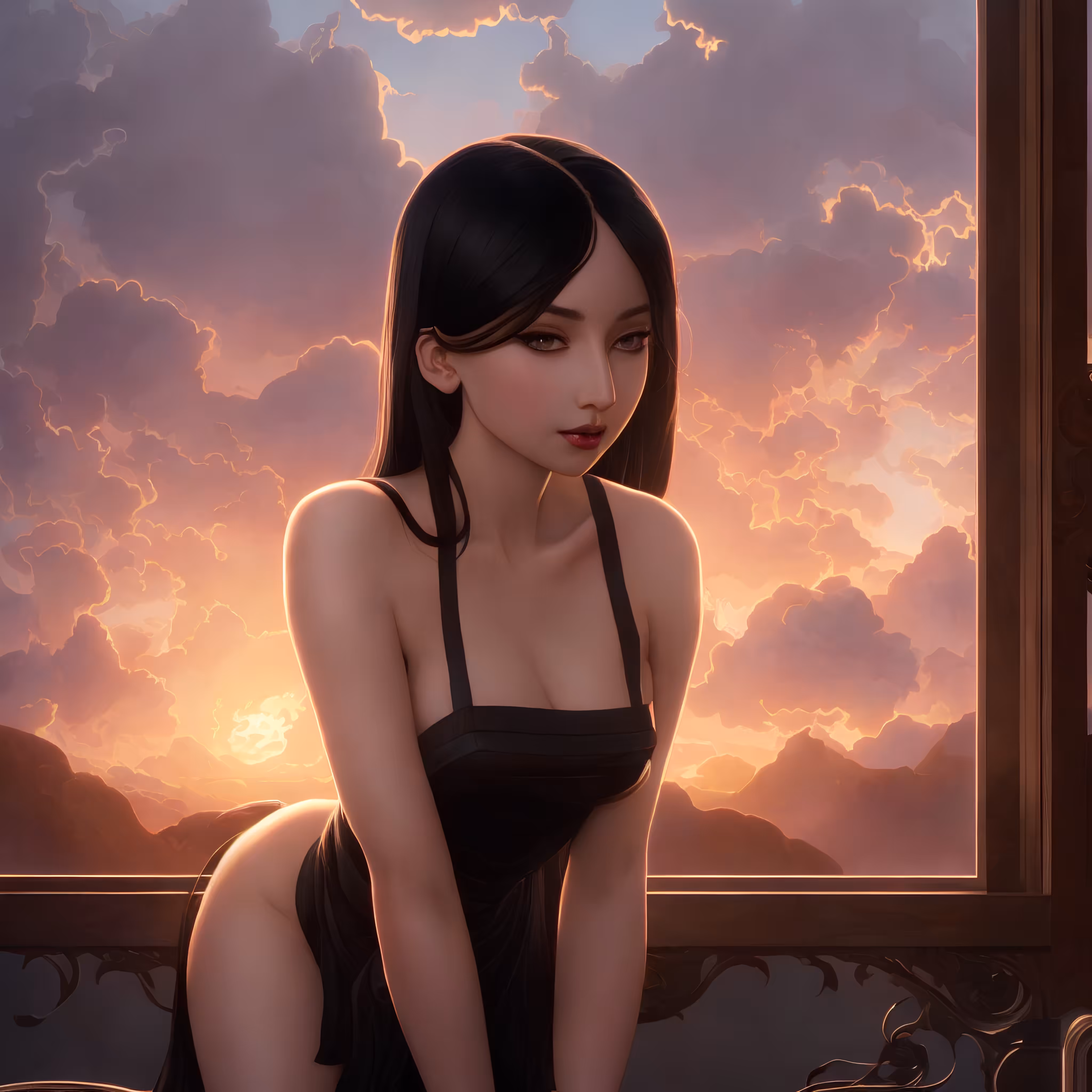 v