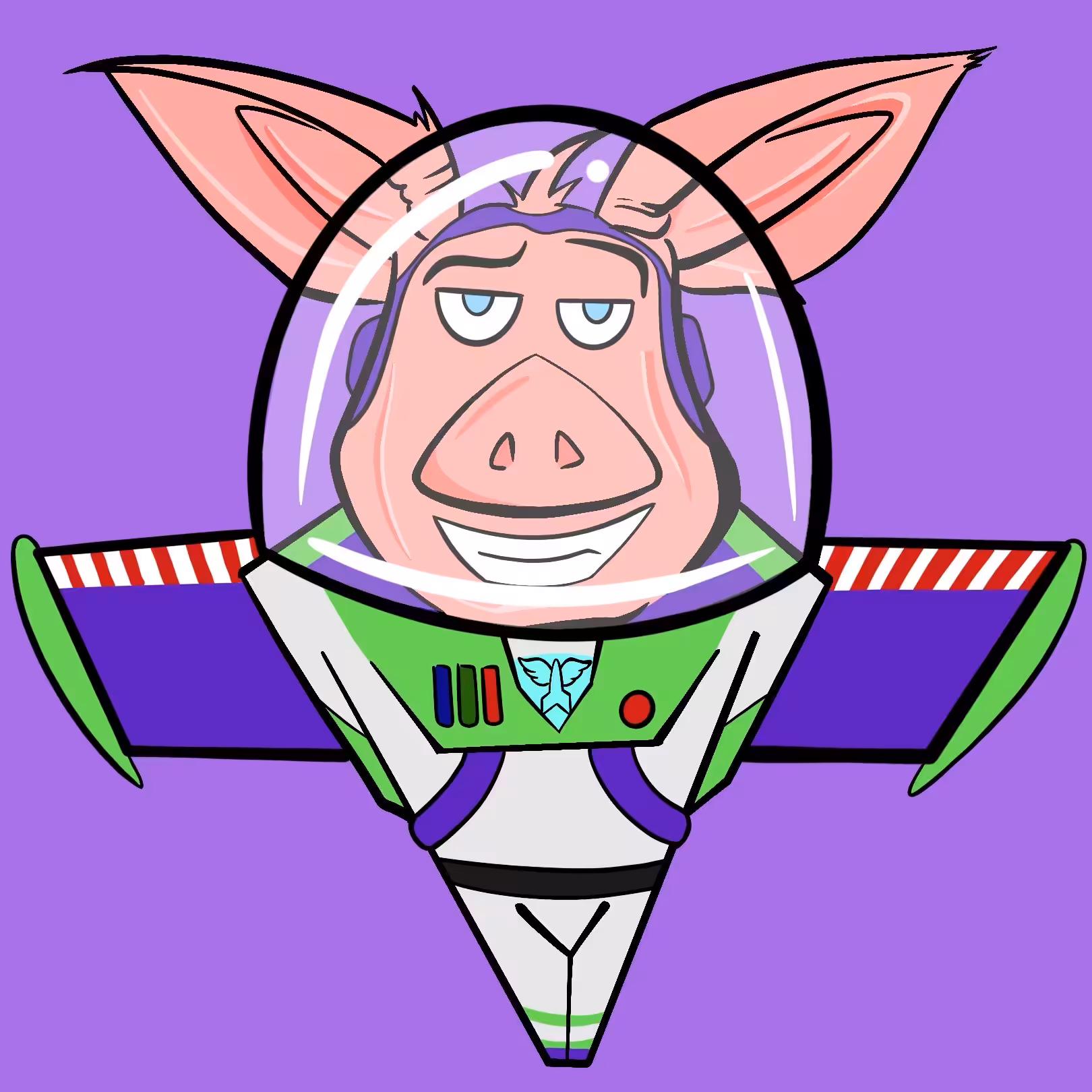 #9 JUST A PIG - BUZZ LIGHTYEAR