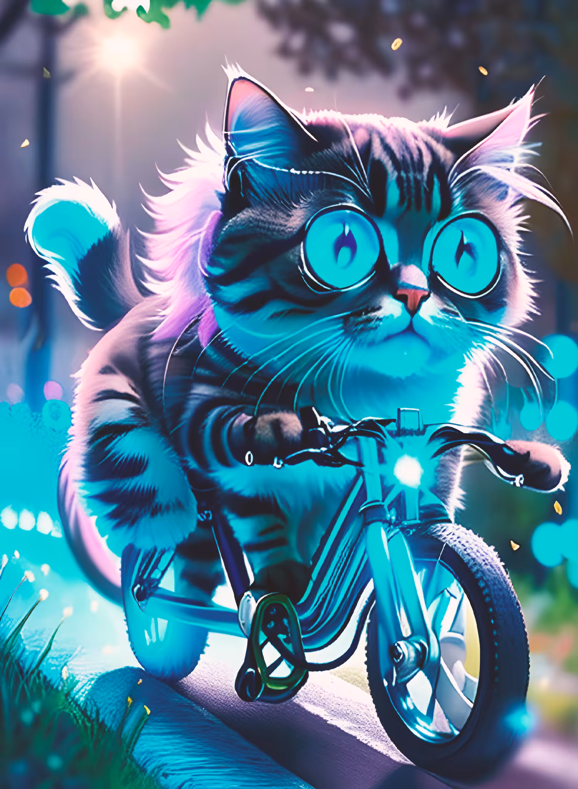 "Meowtorcyclist"