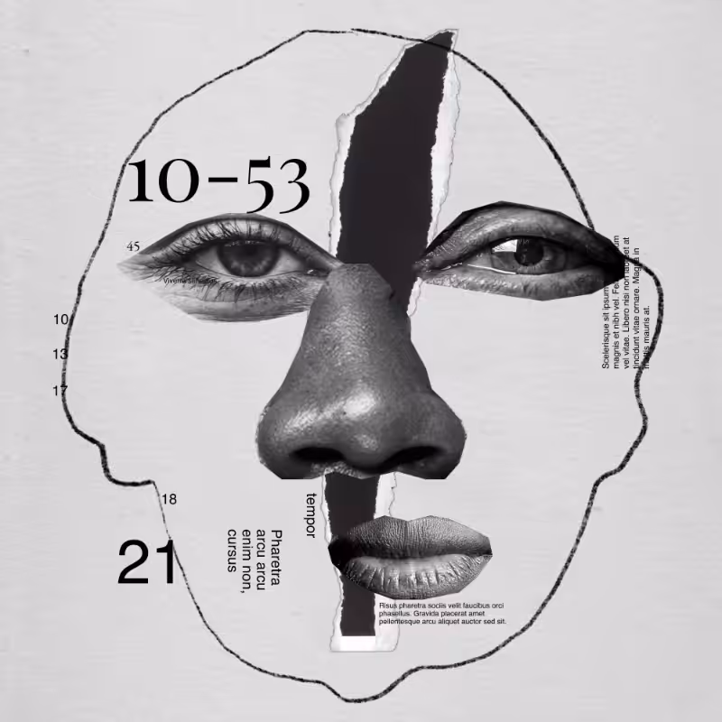 Collage faces #73