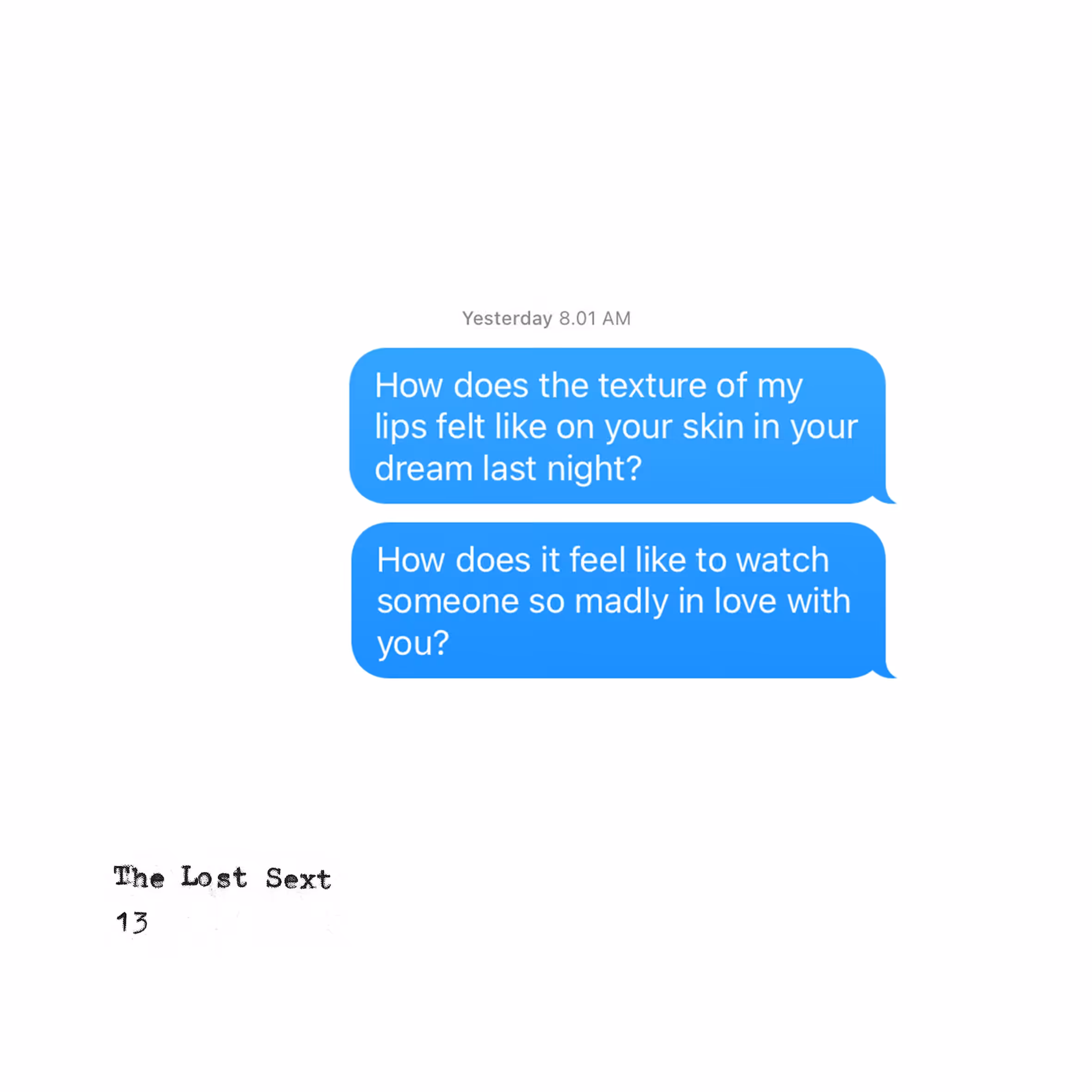 The Lost Sext | 13