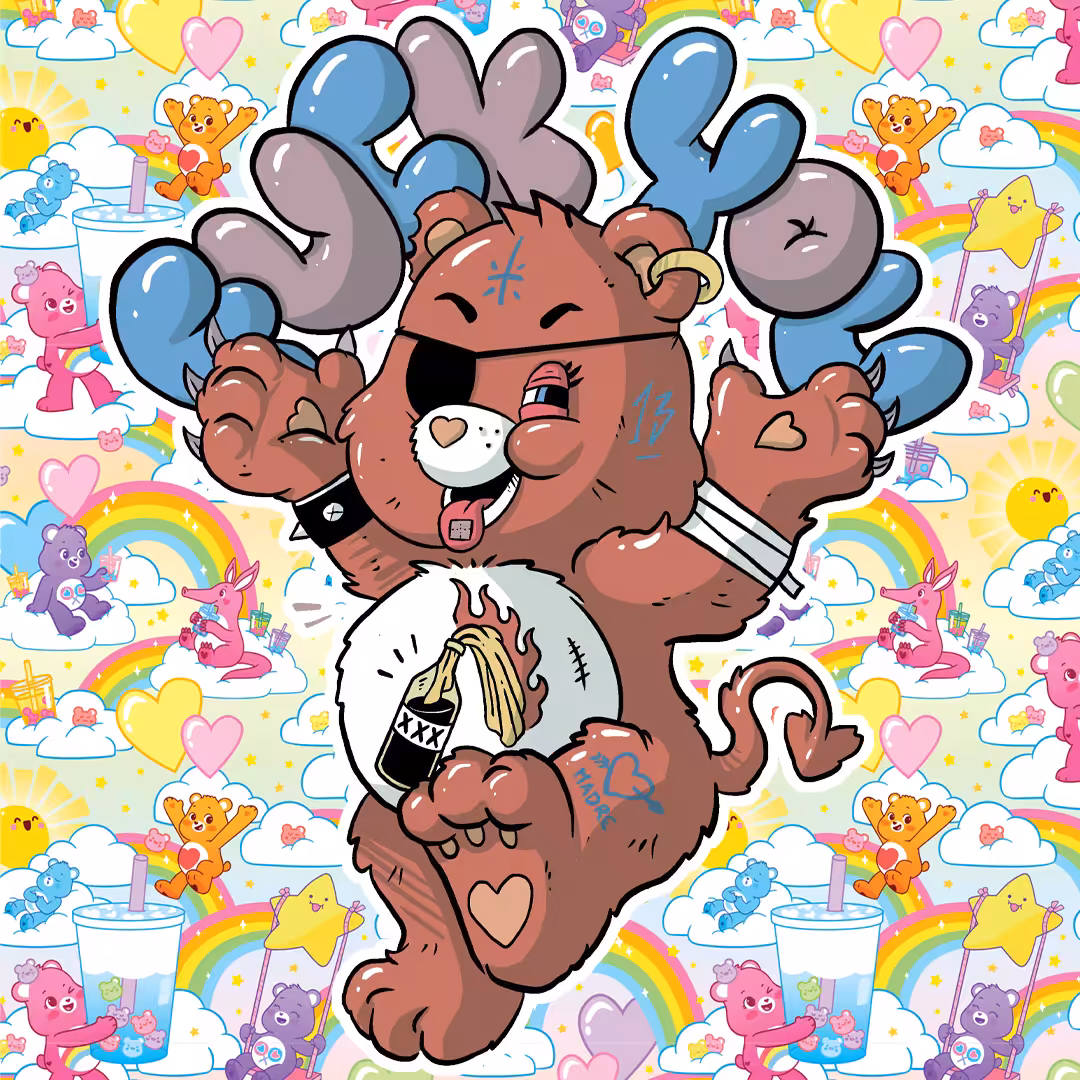 Care bear doesn't care