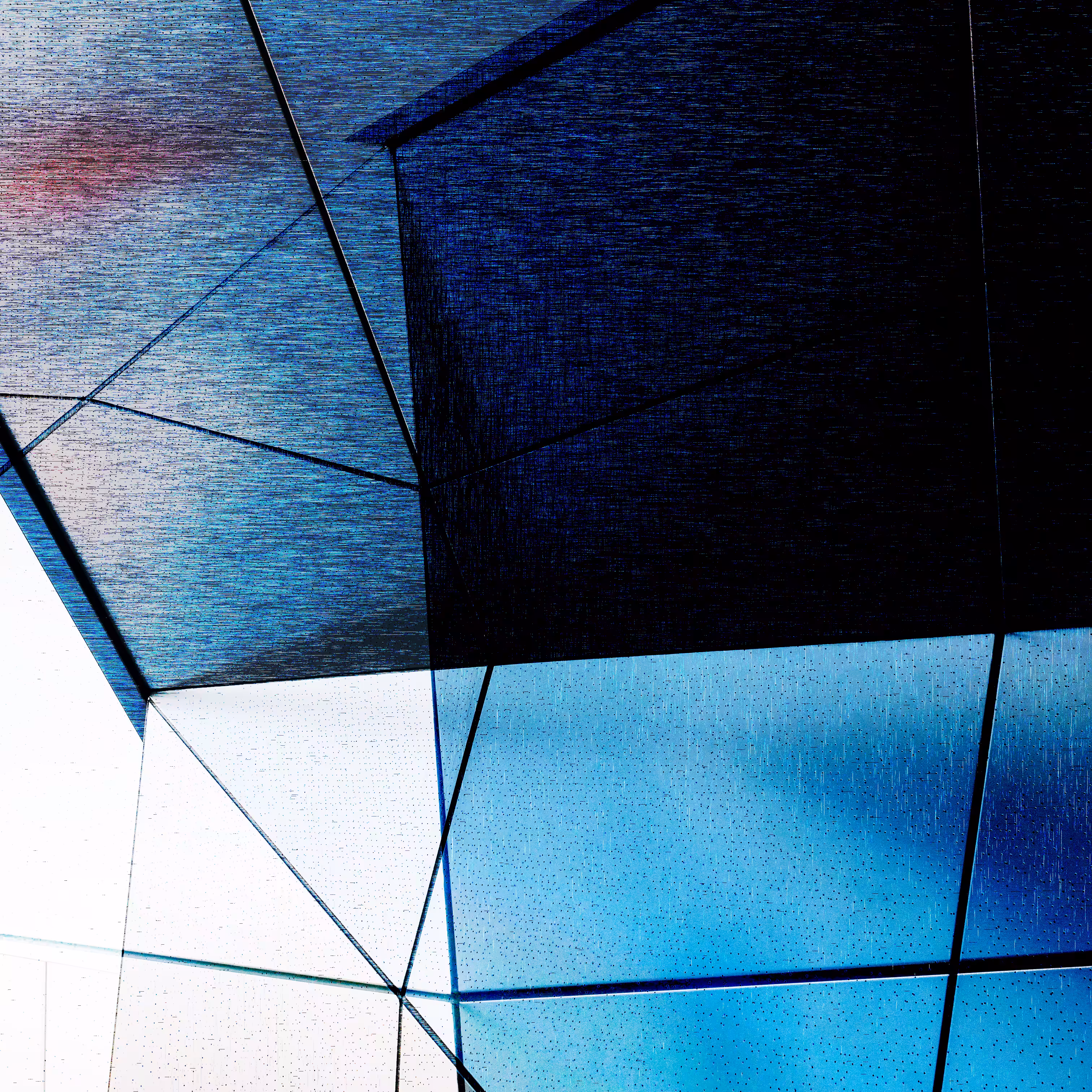DIAGONAL BLUE