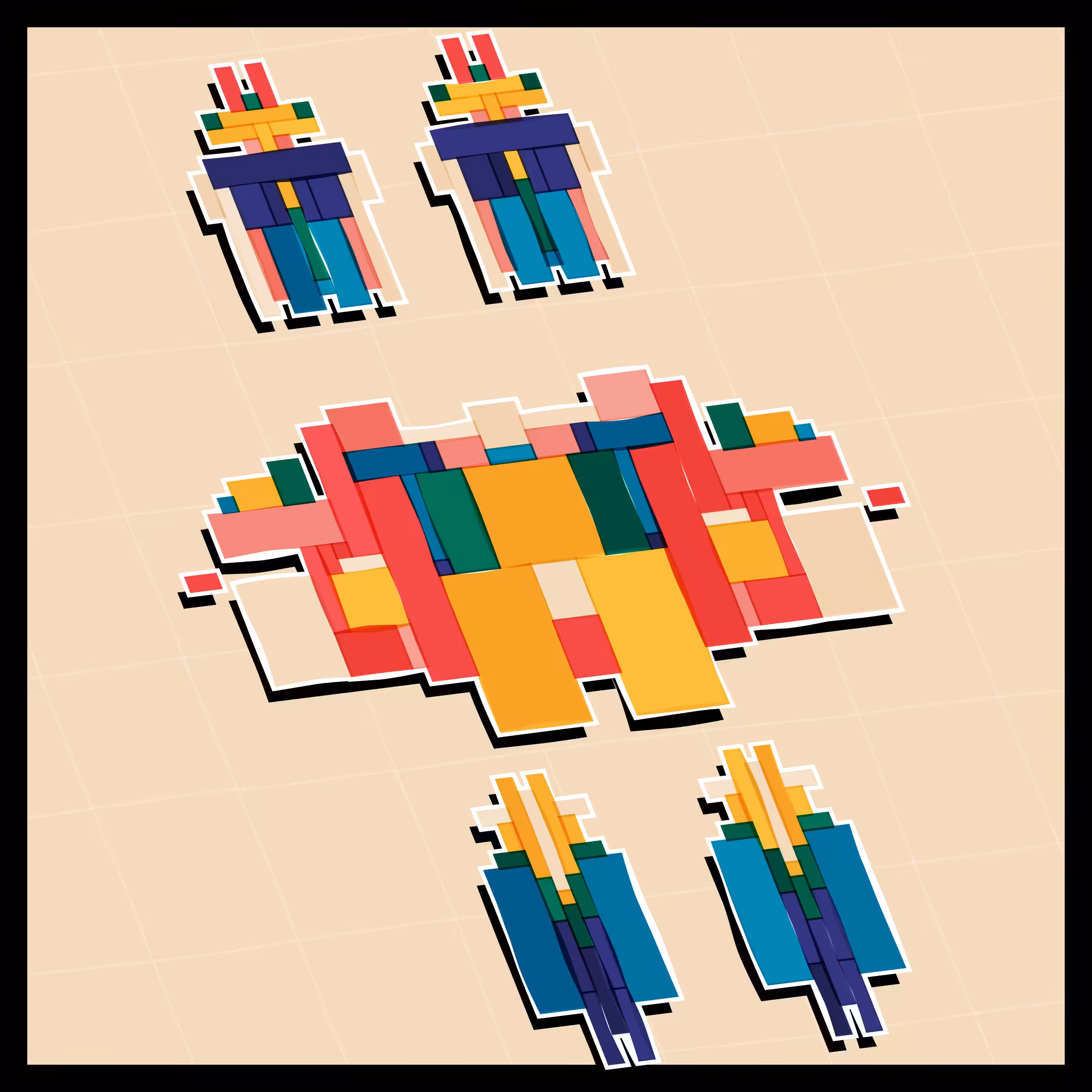 Paper Armada #959
