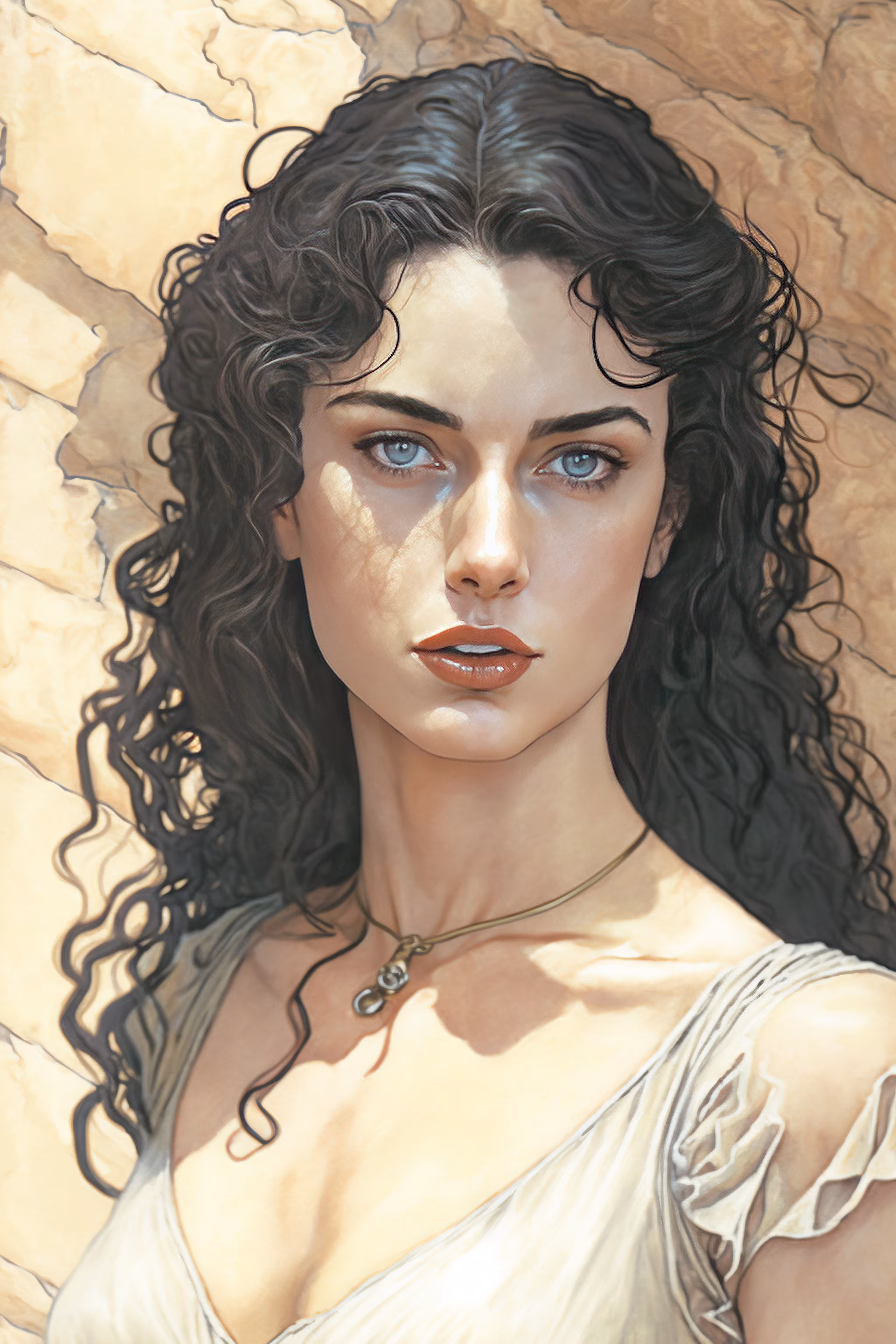 Milo Manara Inspired Beauty #3