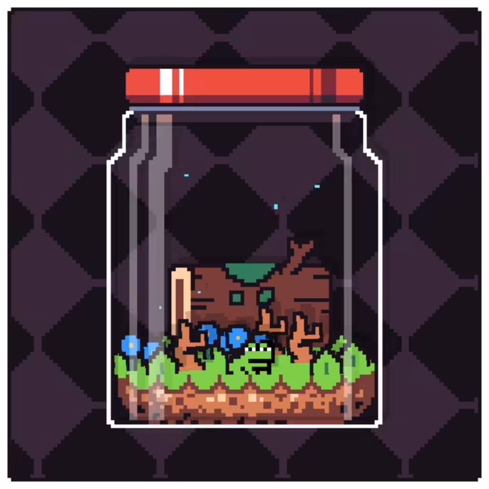 Toad Terrarium #128