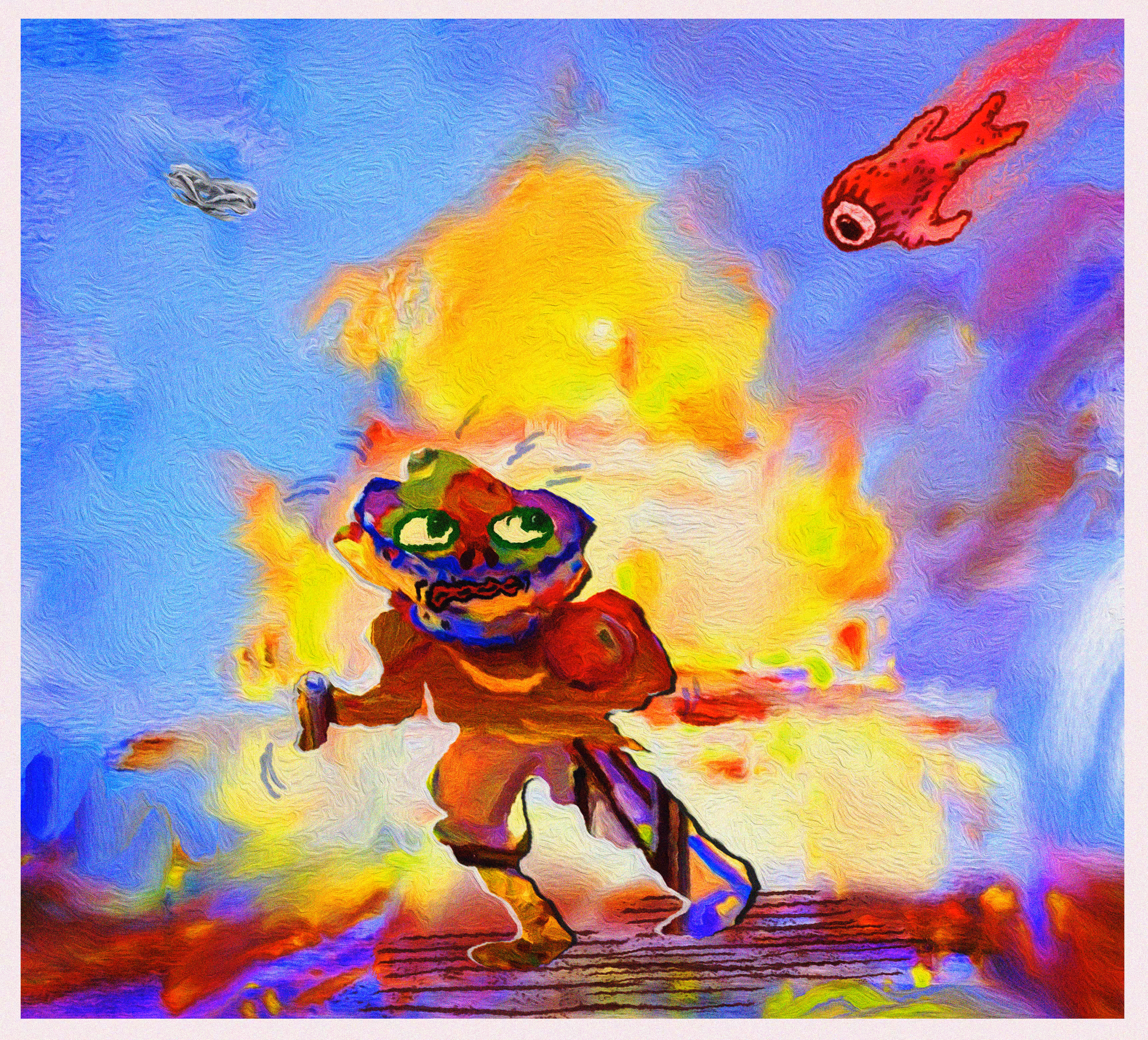 Eeek! Flying Eyeball Fish!