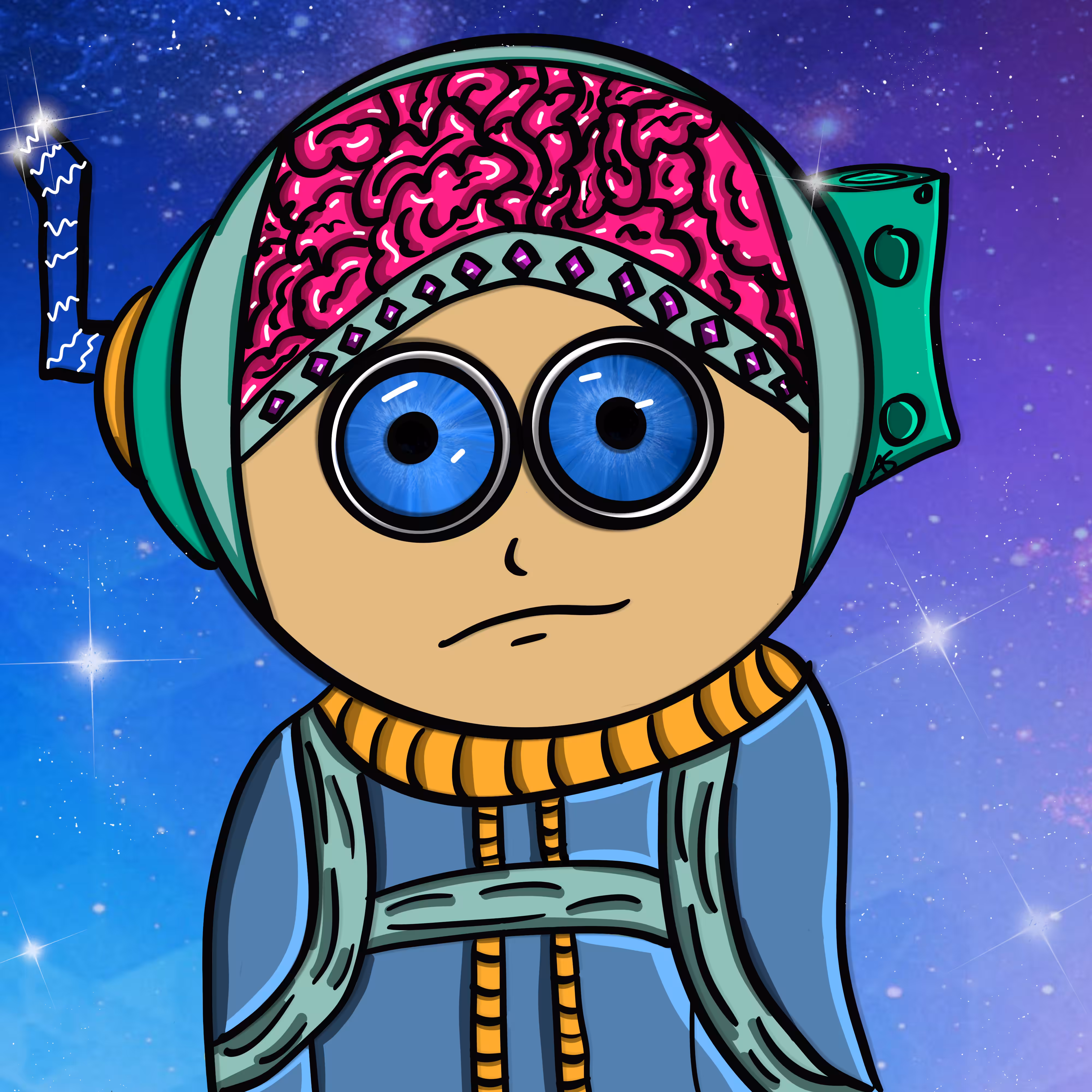 Brains in space