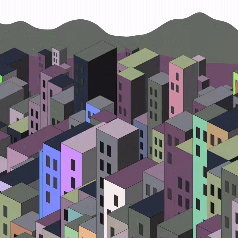 Coloured City #40