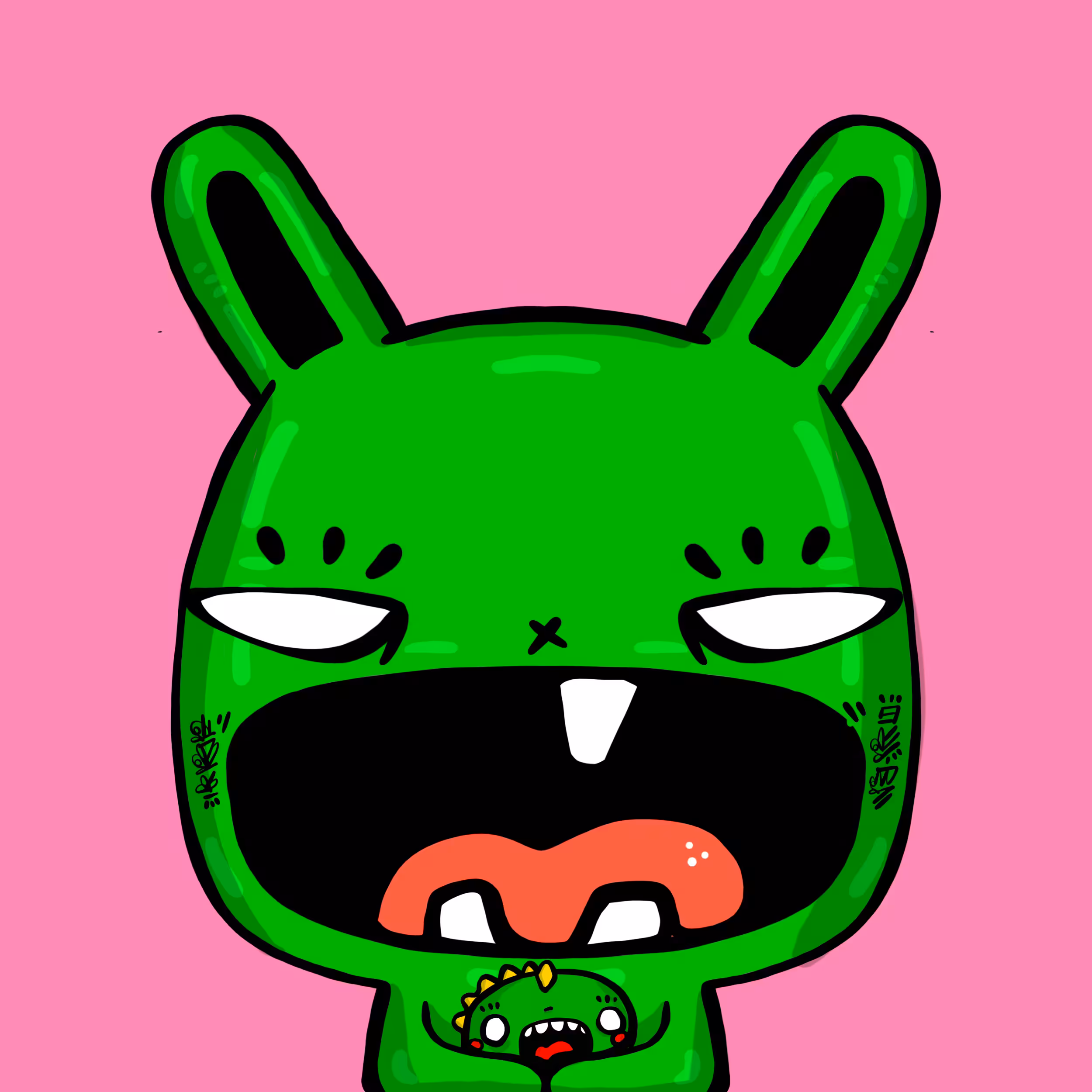 TOKYO PUNKS | BAD BUNNIES: TKP BAD BUNNY #0661