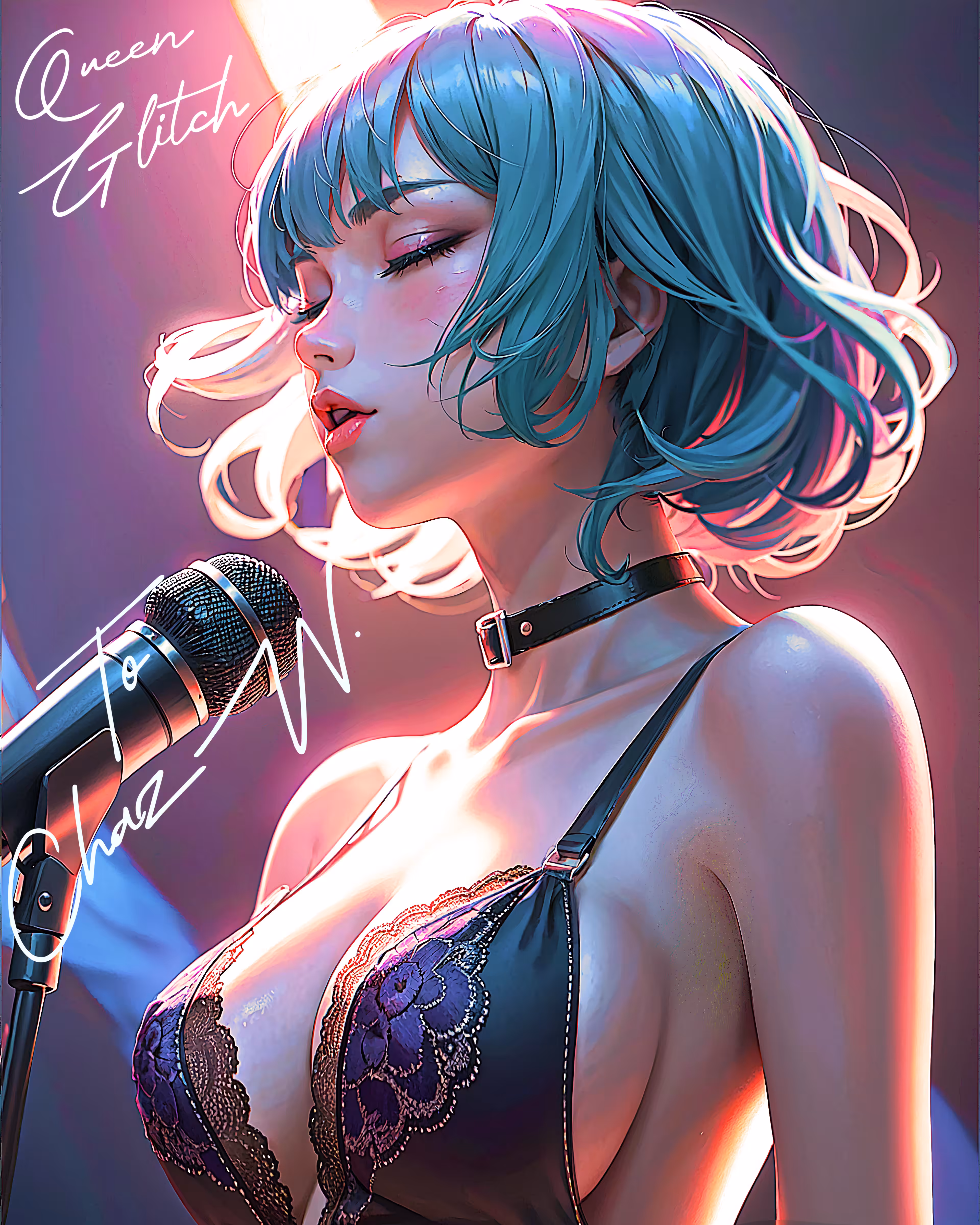 🎶VIP Autographed Launch Day Concert Poster🎶 (Chaz W.)