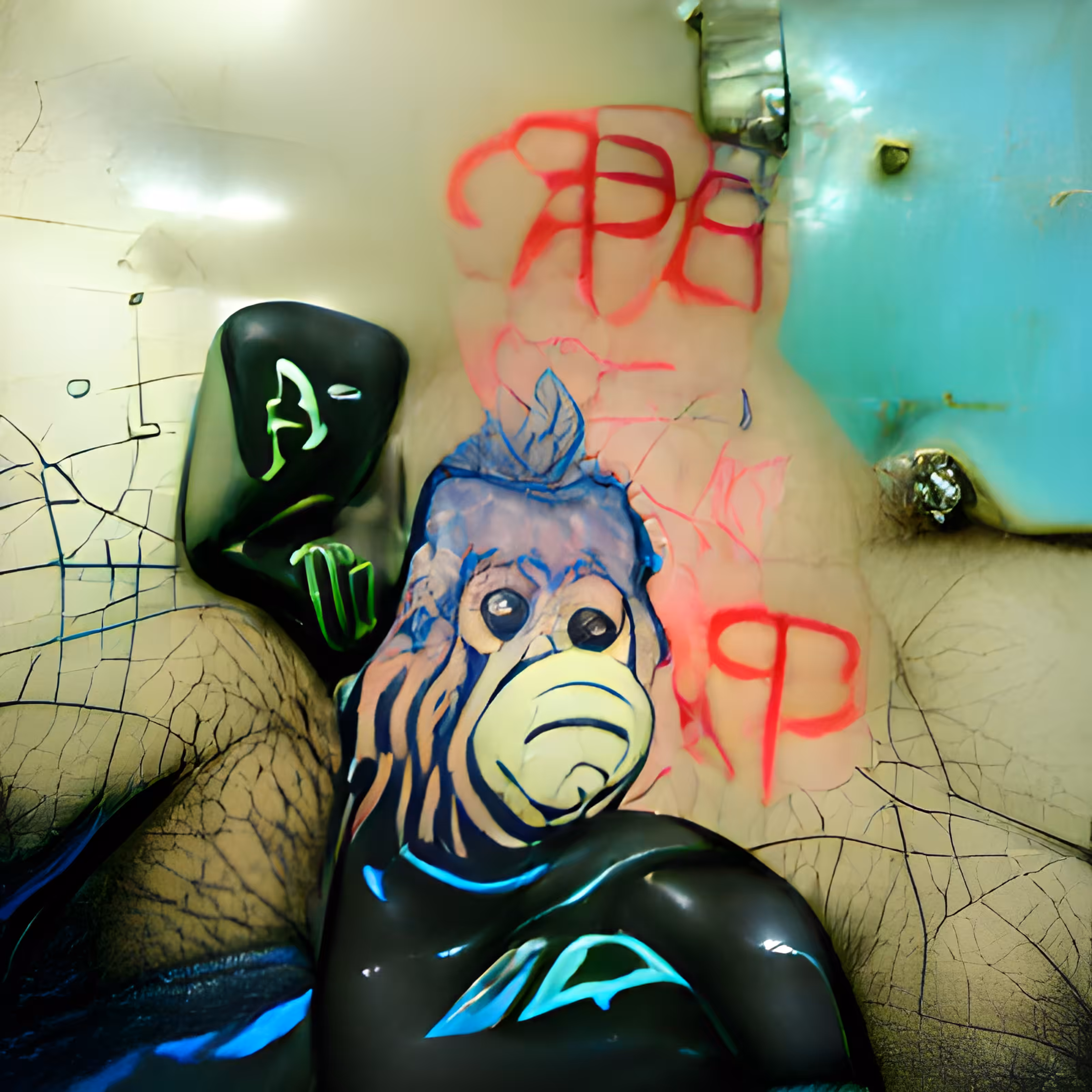 Underwater Street Punk Ape
