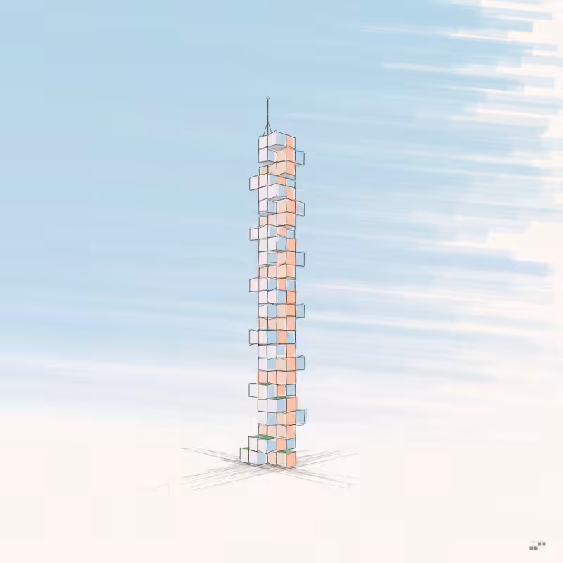 Cellular Skyscrapers #65
