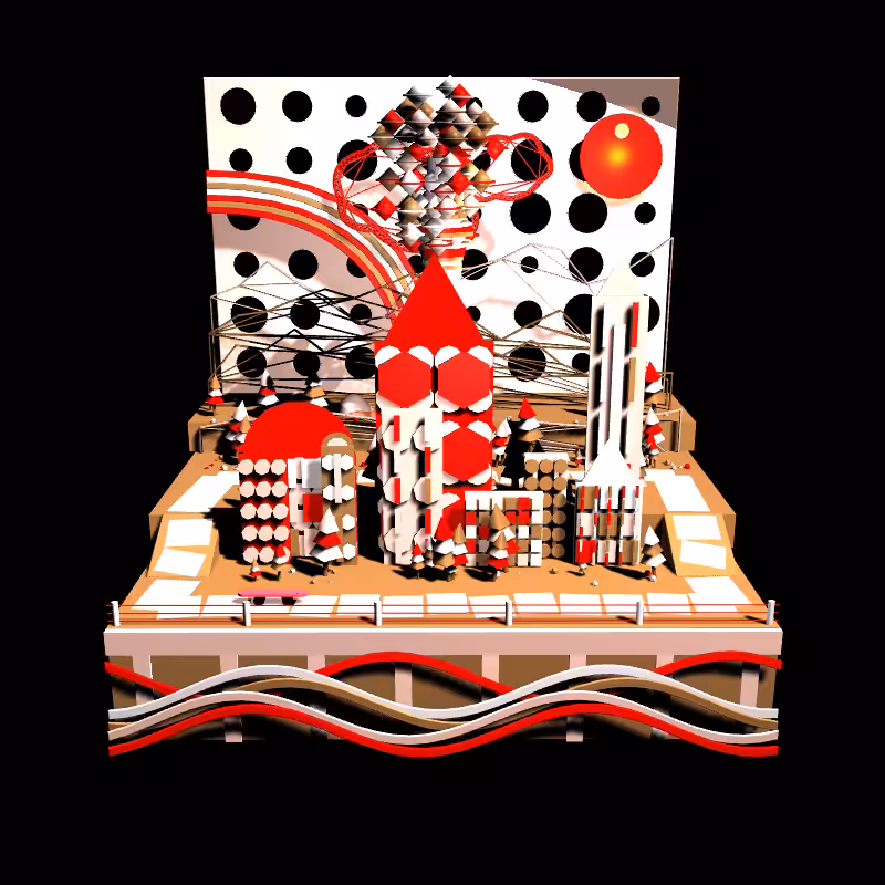 Paper Art 3D #212