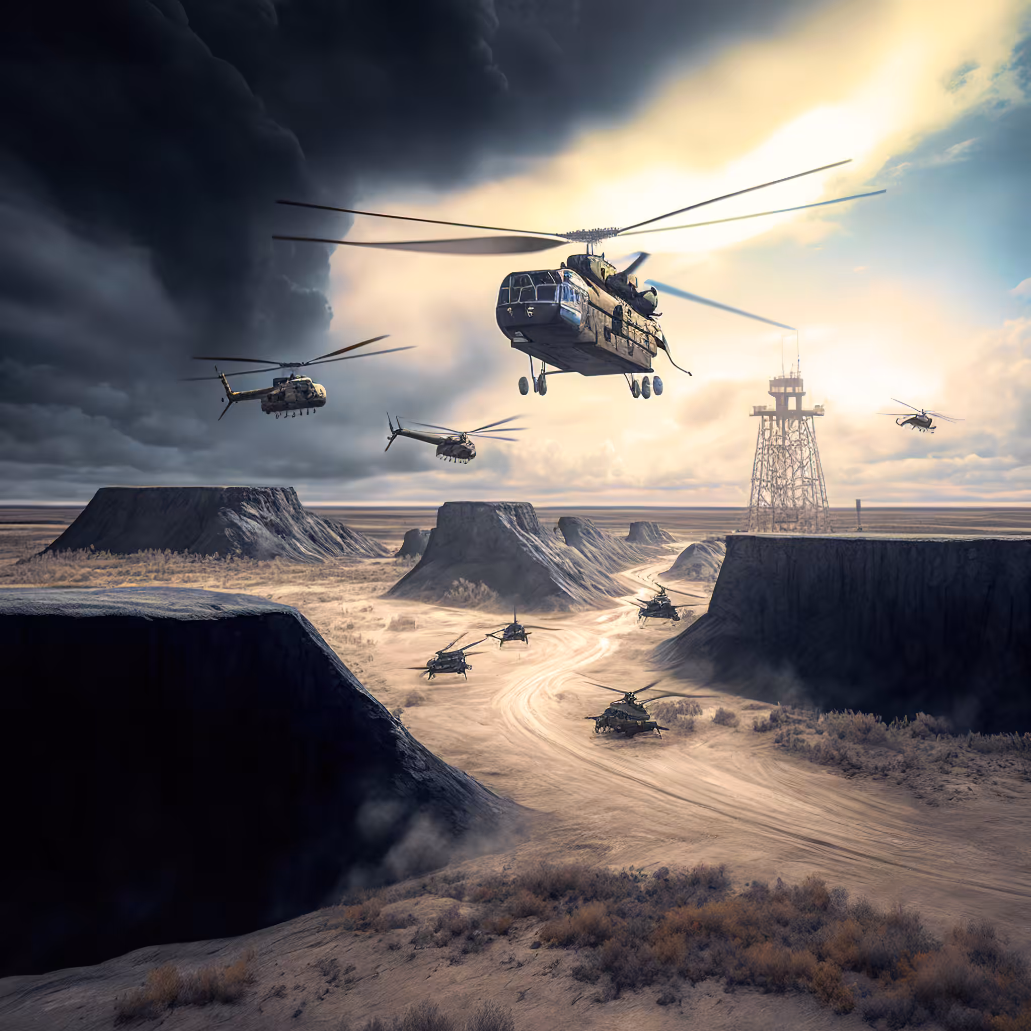 Black Helicopters 123/250