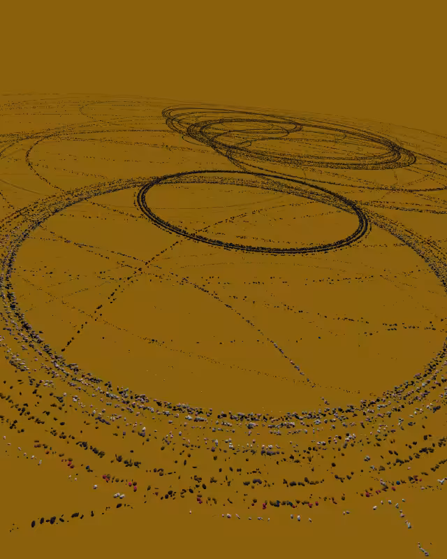 circle drops - 'the passenger' sketches #42