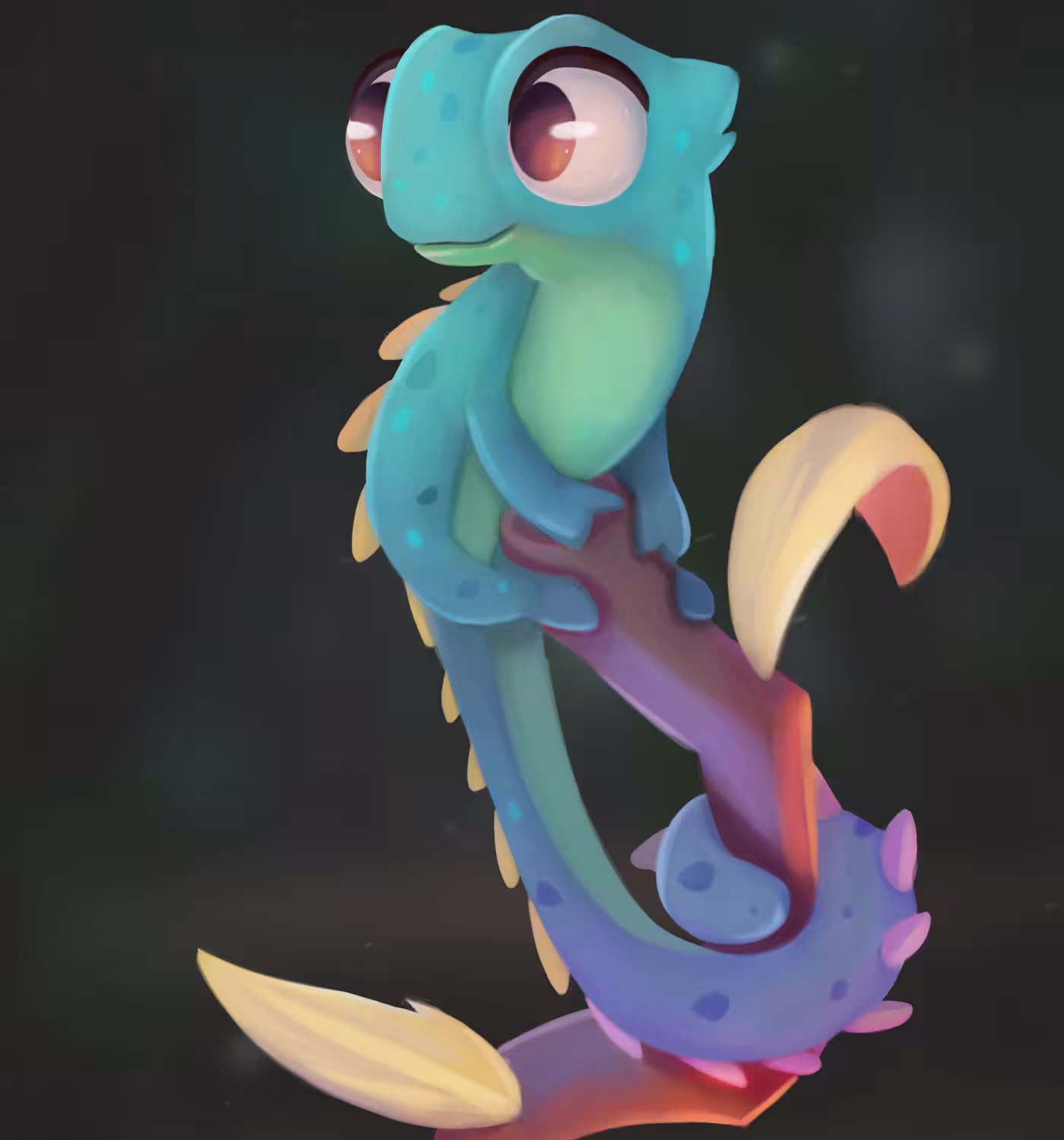 Turquoise Chameleon