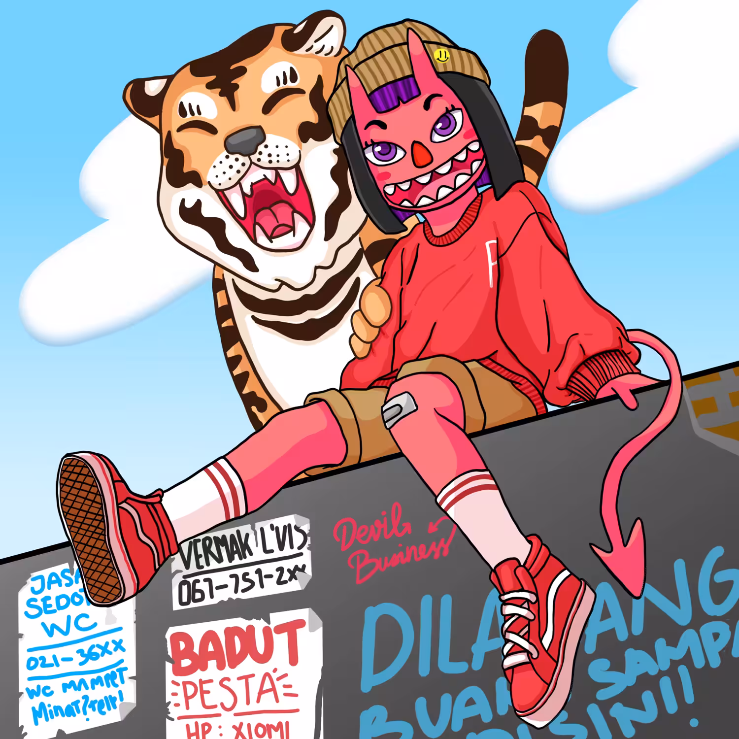 THE DEVIL OR THE TIGER