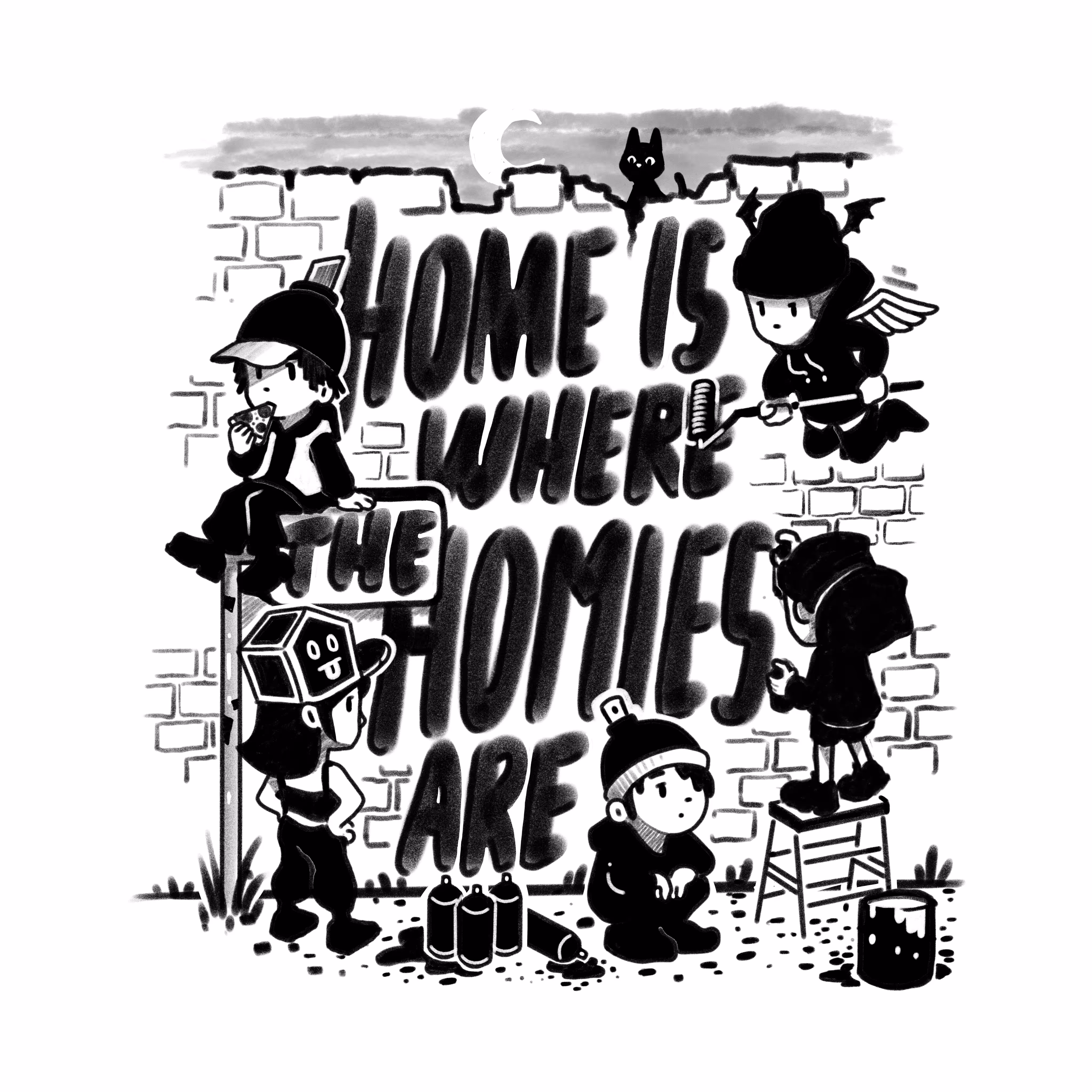 "Home Is Where The Homies Are"