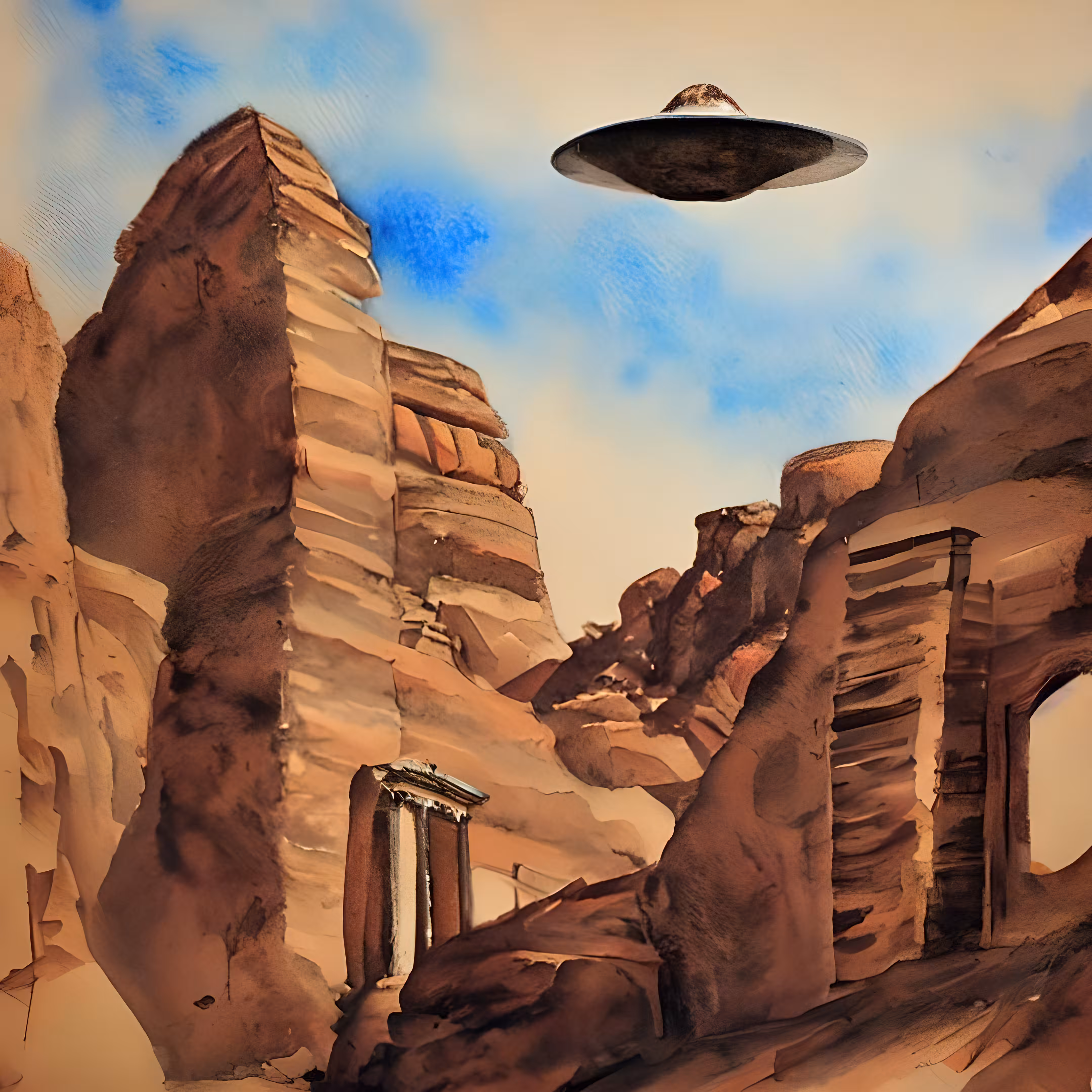 Simulation Number 89: Watercolor Future Past