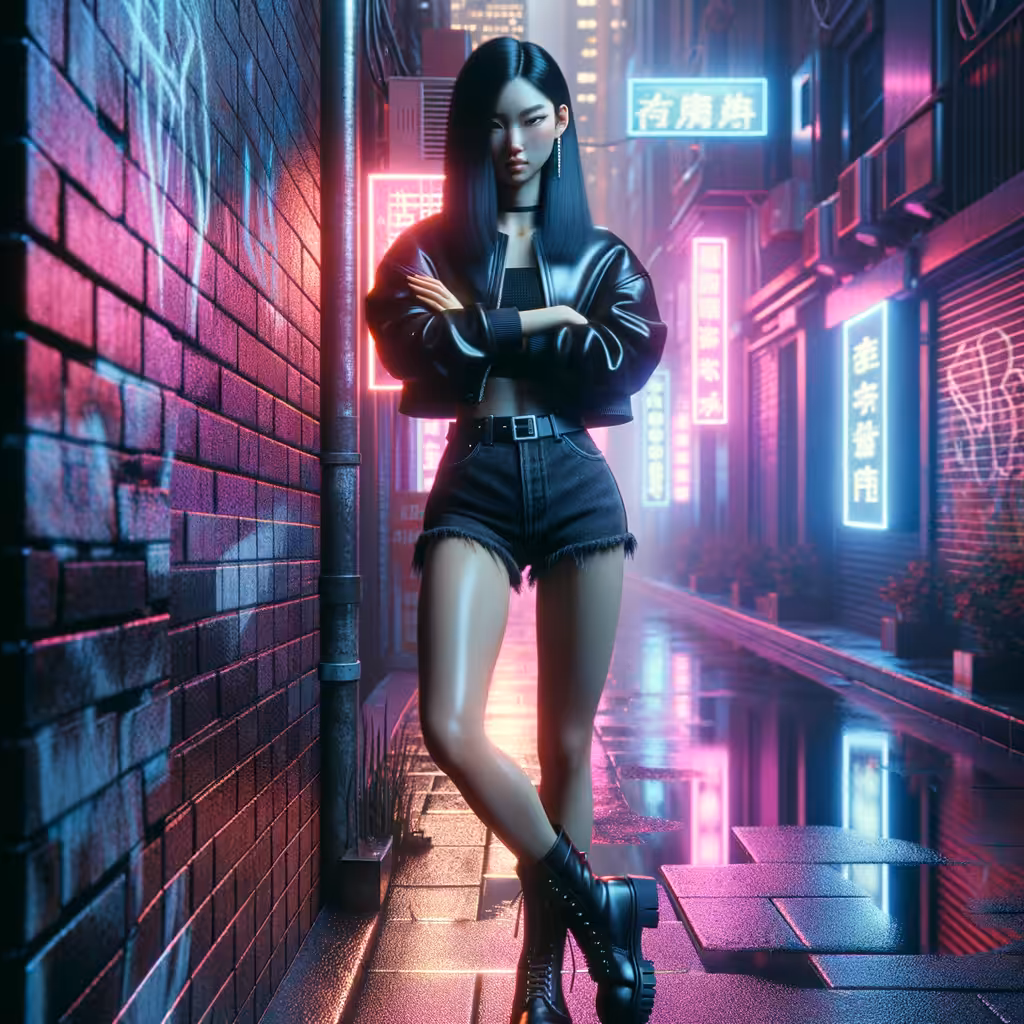 Signal in the Neon Veil