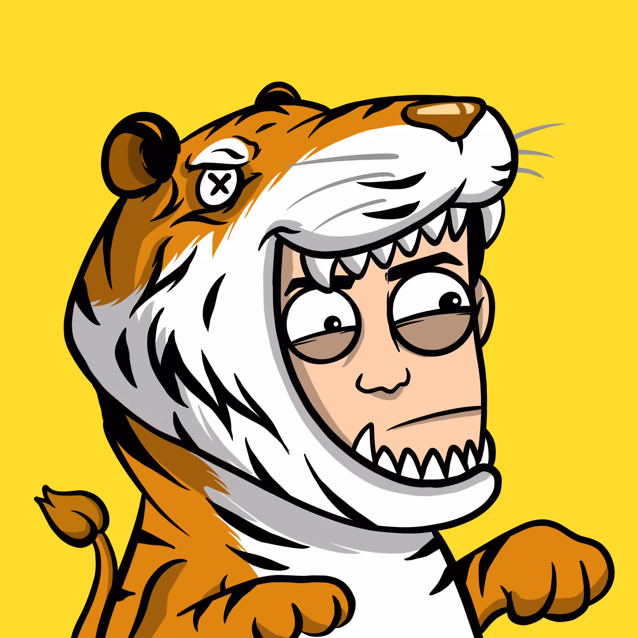 Tiger beast doll