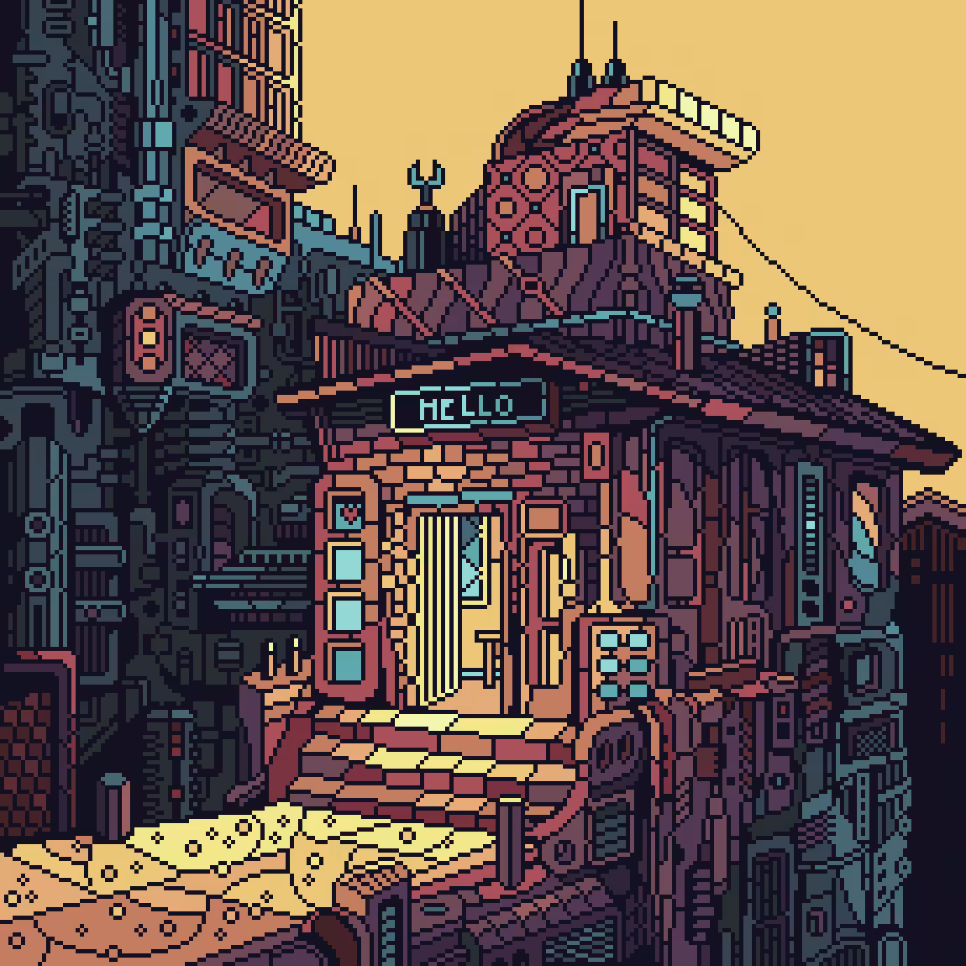 tired pixels - #40 