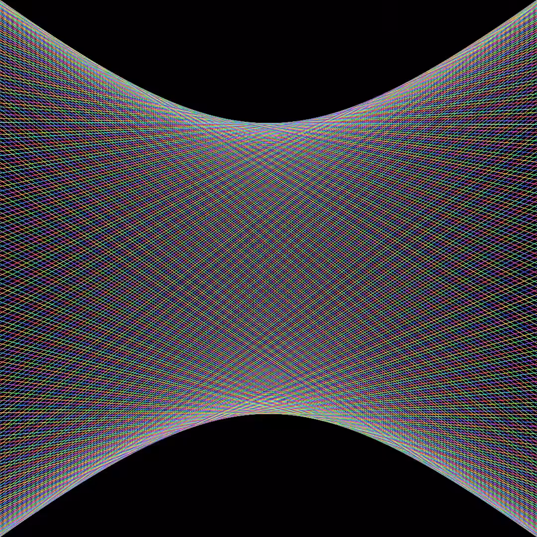Lines as a Hyperboloid