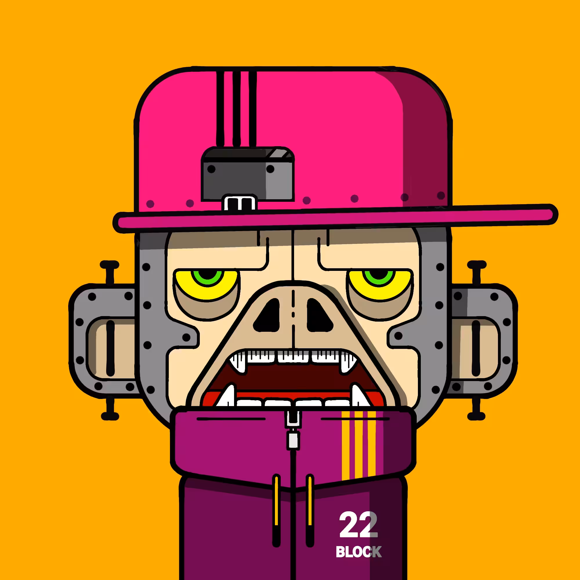monkey block #022