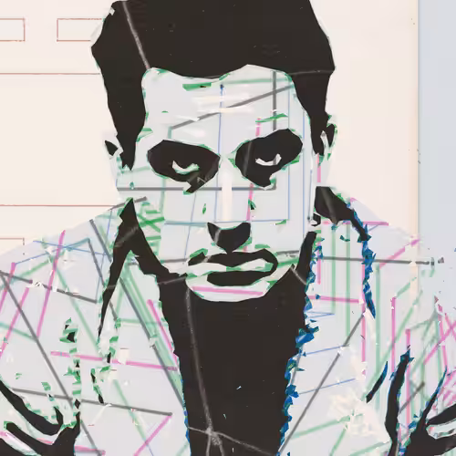THE GENERATIVE PORTRAIT COLLECTION OF ROBERT MALLARY: Generative Portrait of Robert Mallary #1069