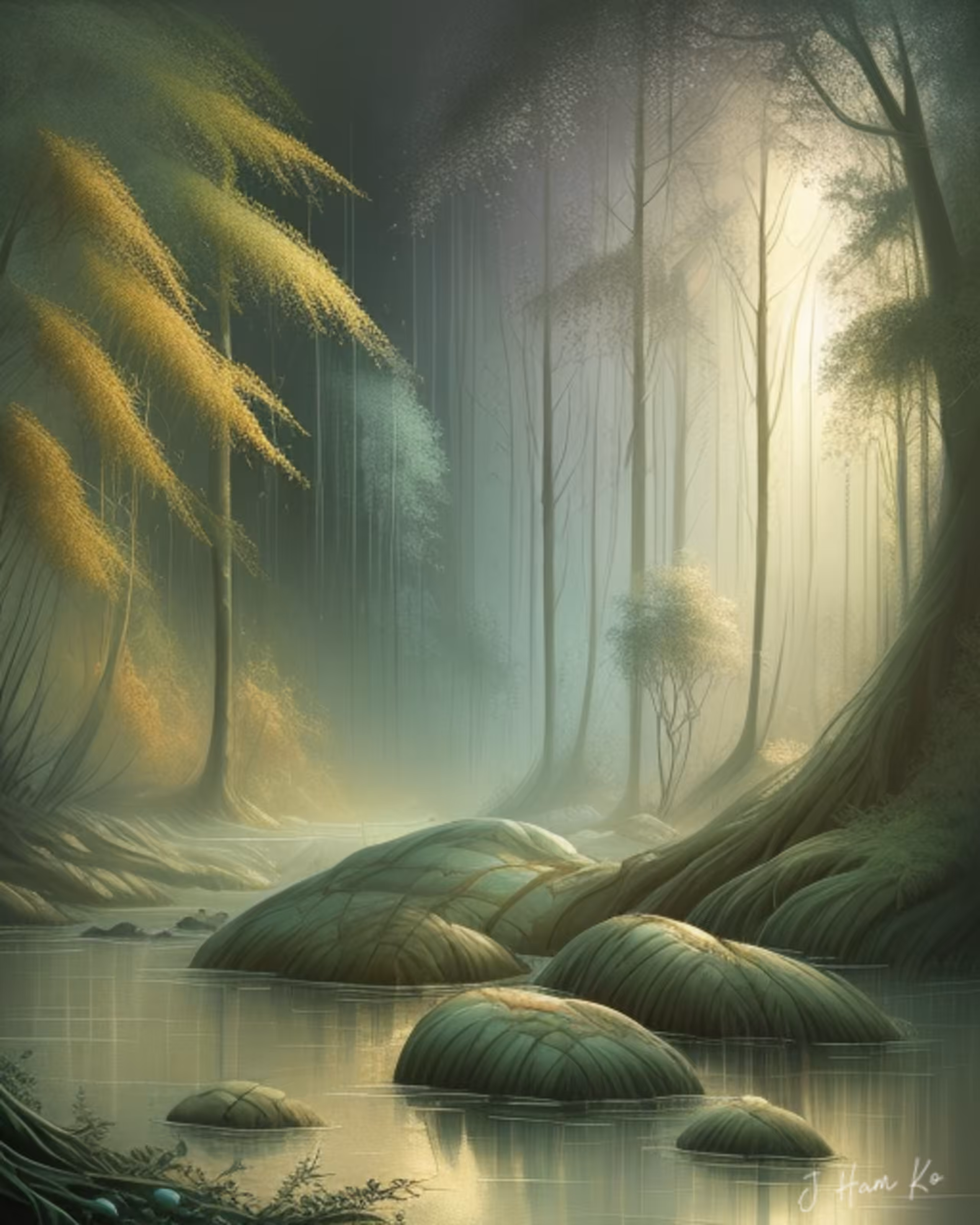 Imagination Designs: Misty Forest