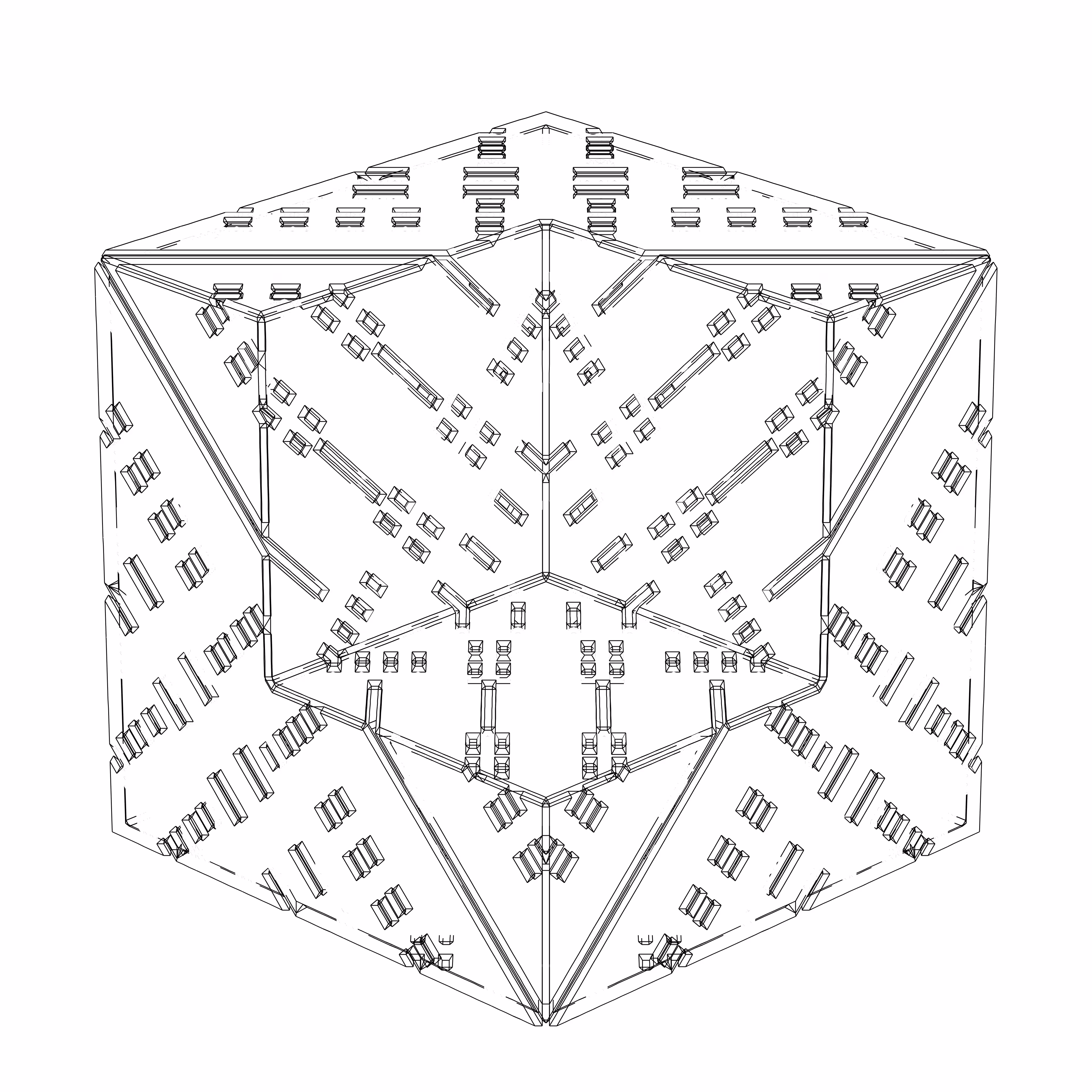 LL21 Alien Art Cube #579