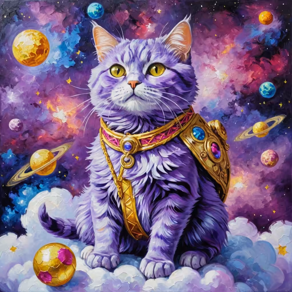 Murka in space 💜 