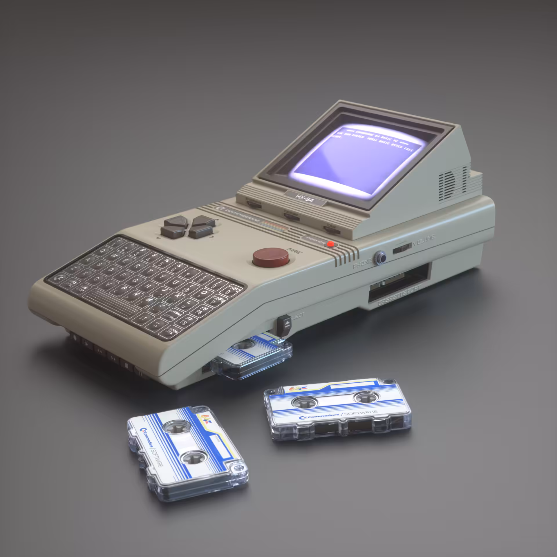 Commodore HX-64 - Handheld Retro PC