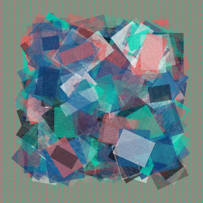 Benday Patchwork #64