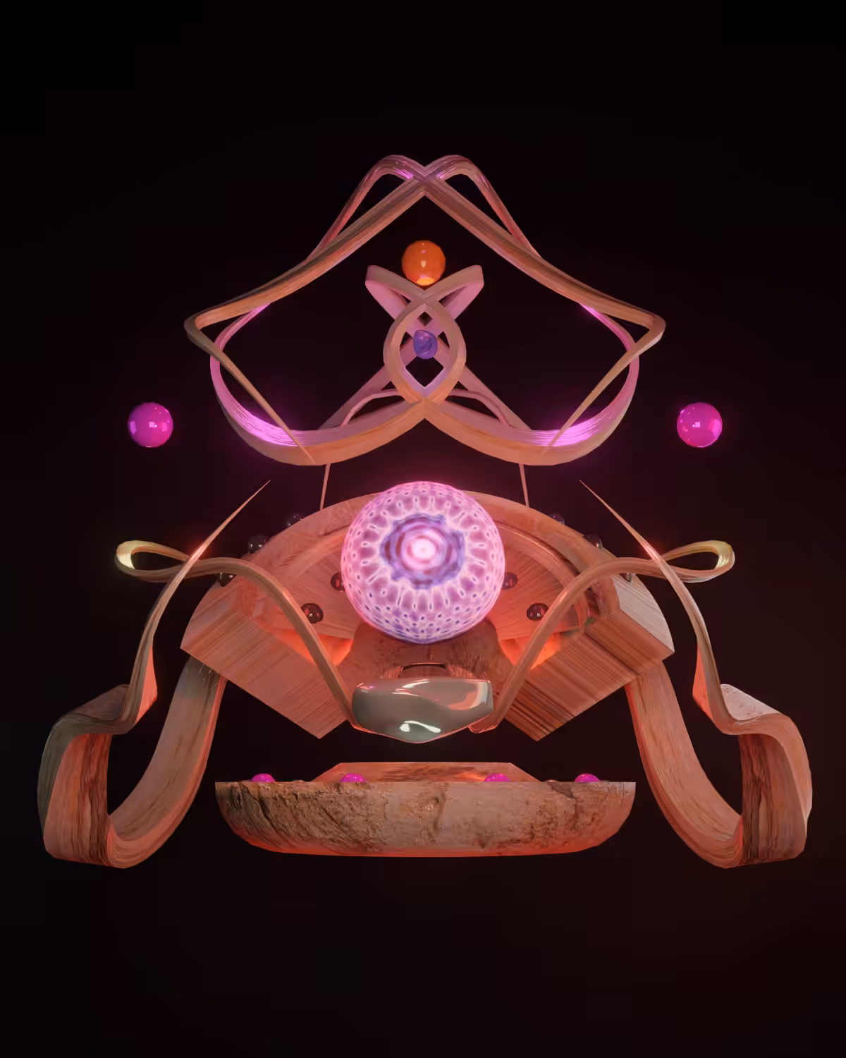 Cymatic Throne