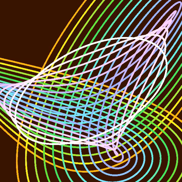Harmonograph study #68