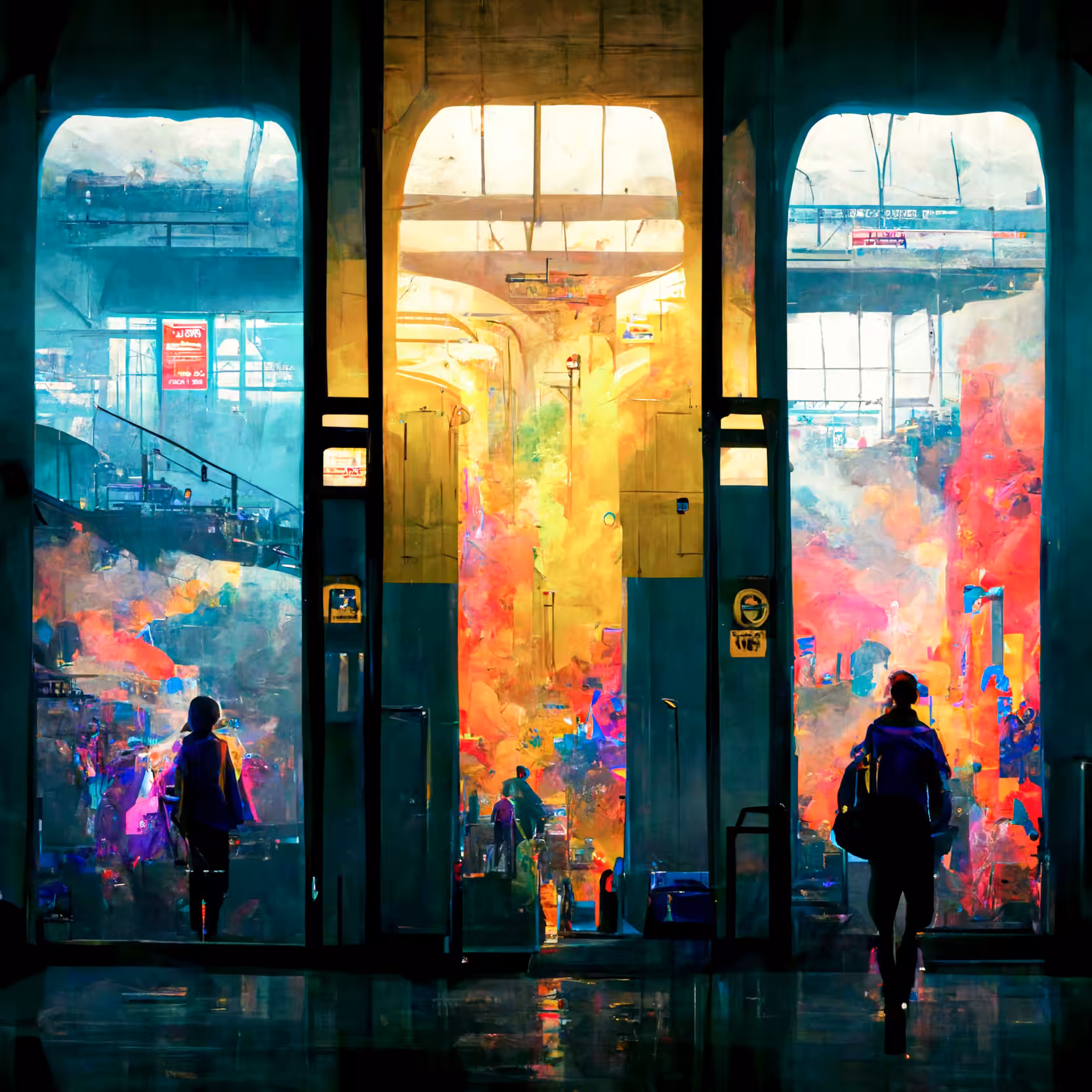 There is something about train stations IV