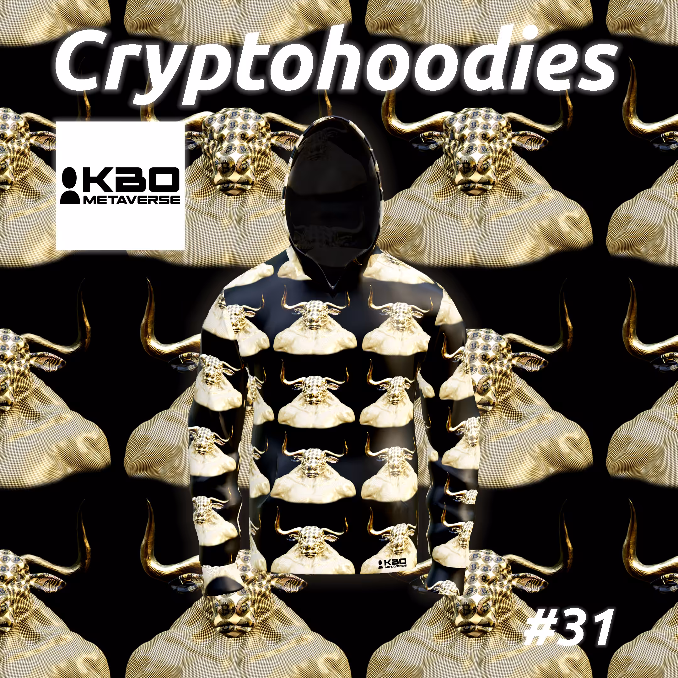 Cryptohoodies Bull #31