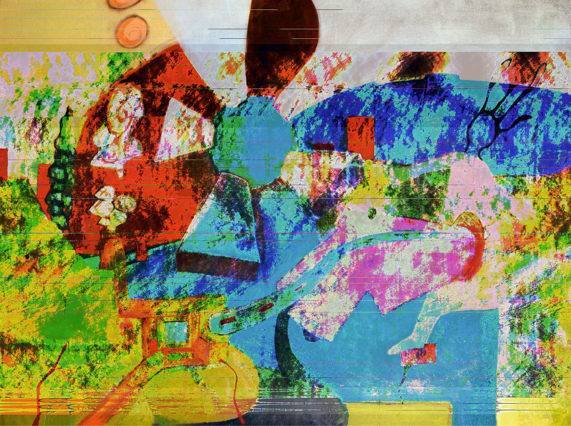 Oilpainting Glitch 001