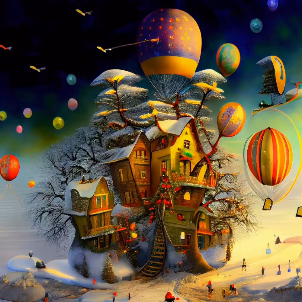 Happy tree 41 - winter holidays