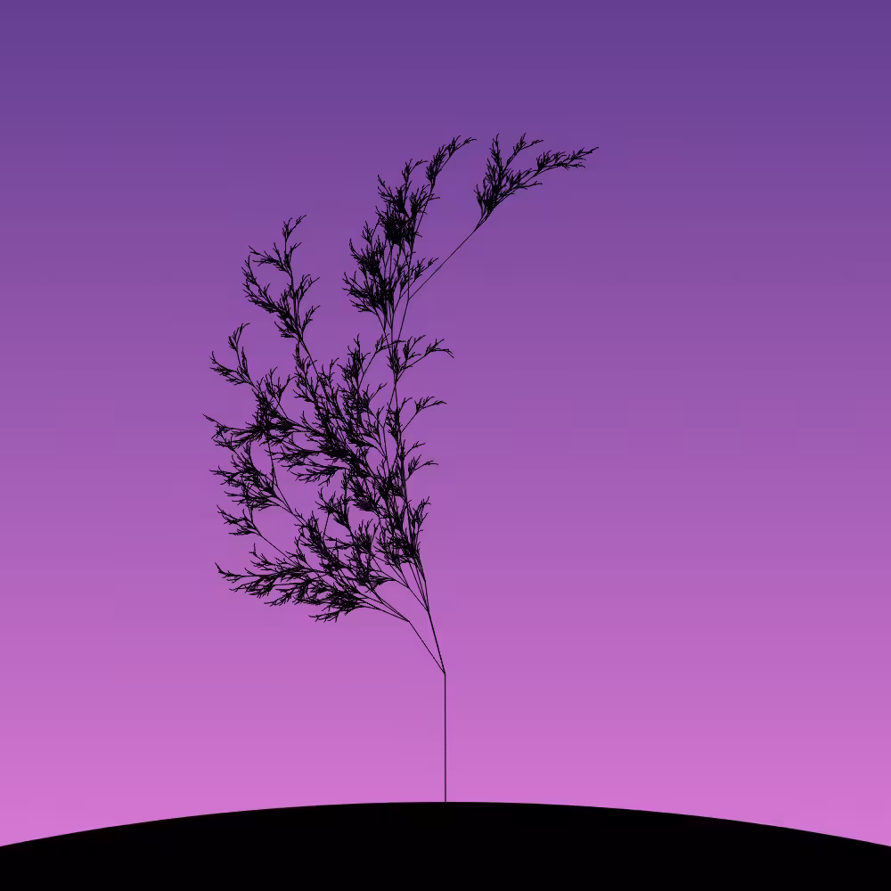 Fractal-Lsystem Tree #57
