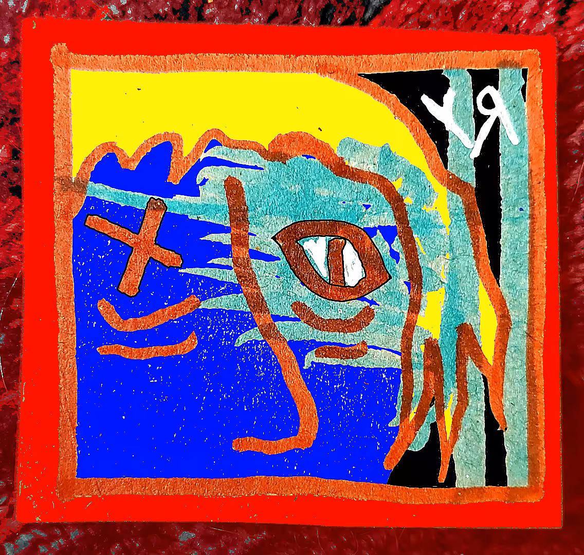 Close Up (With Blue Shadows)