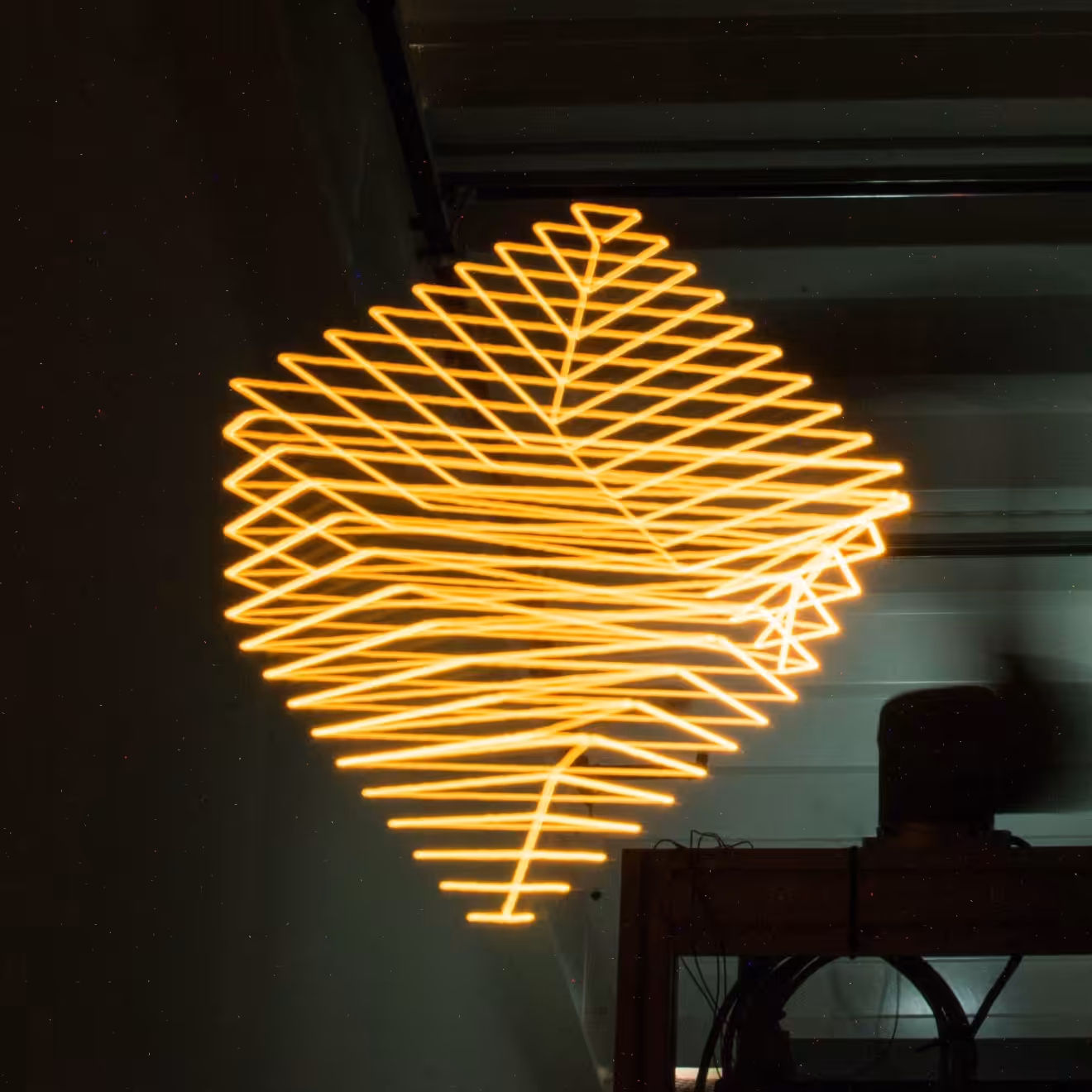 Rodeo posts: light drawing
